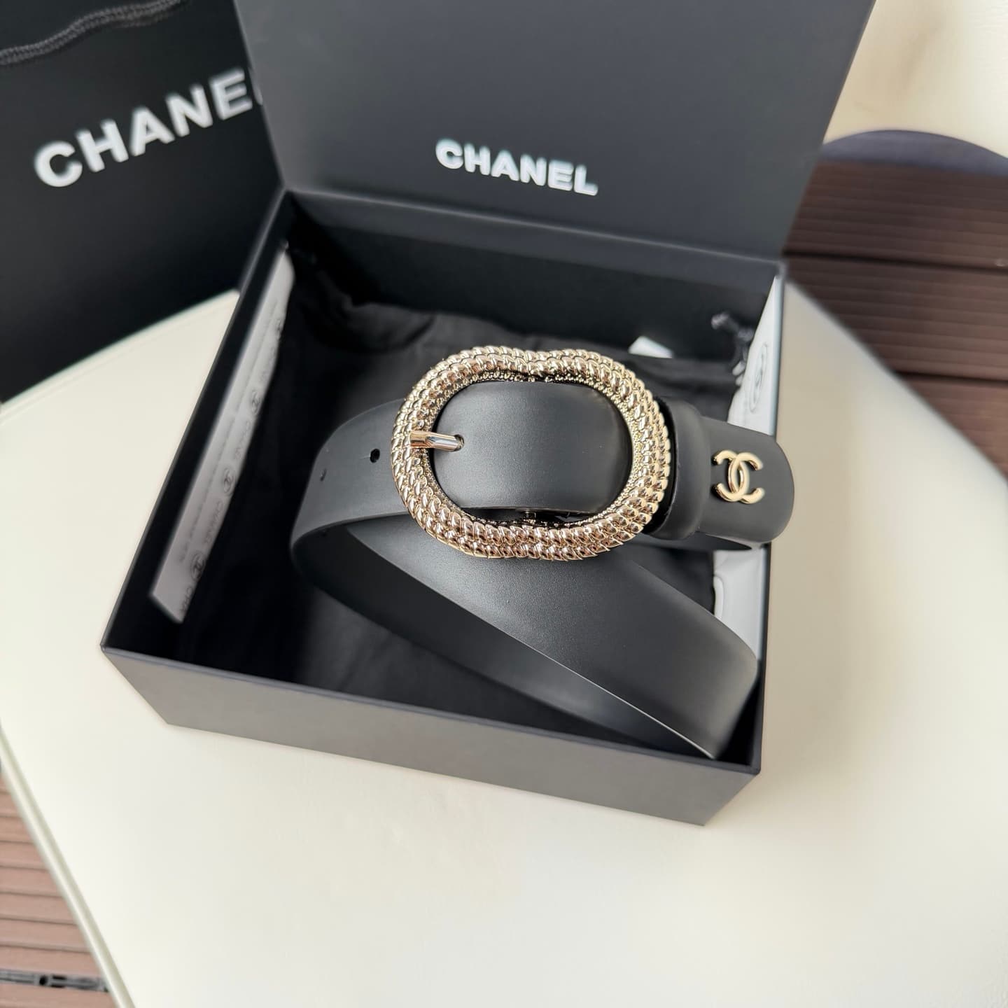 C32978 Xiangjia✨ Leather belt 30mm Leather belt — image 3