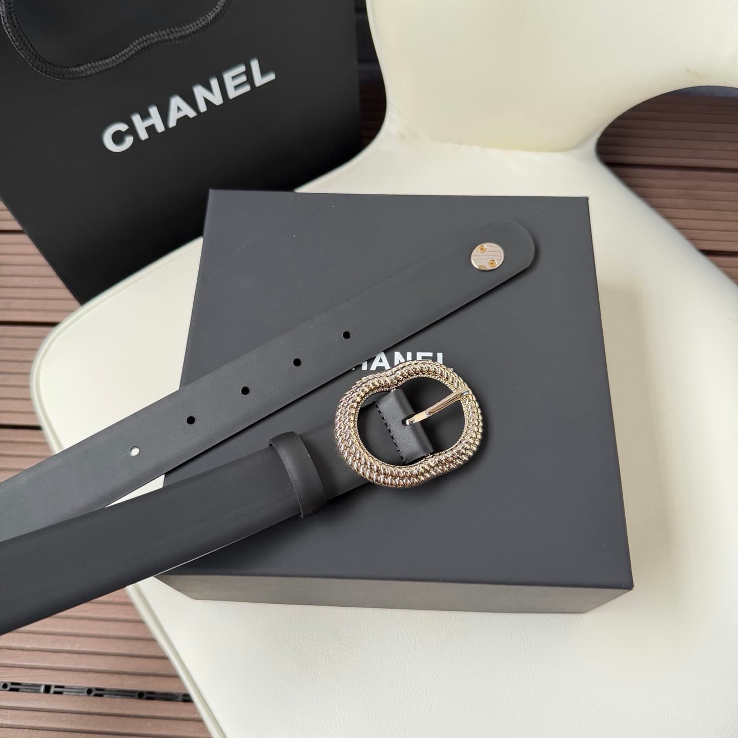 C32978 Xiangjia✨ Leather belt 30mm Leather belt — image 4