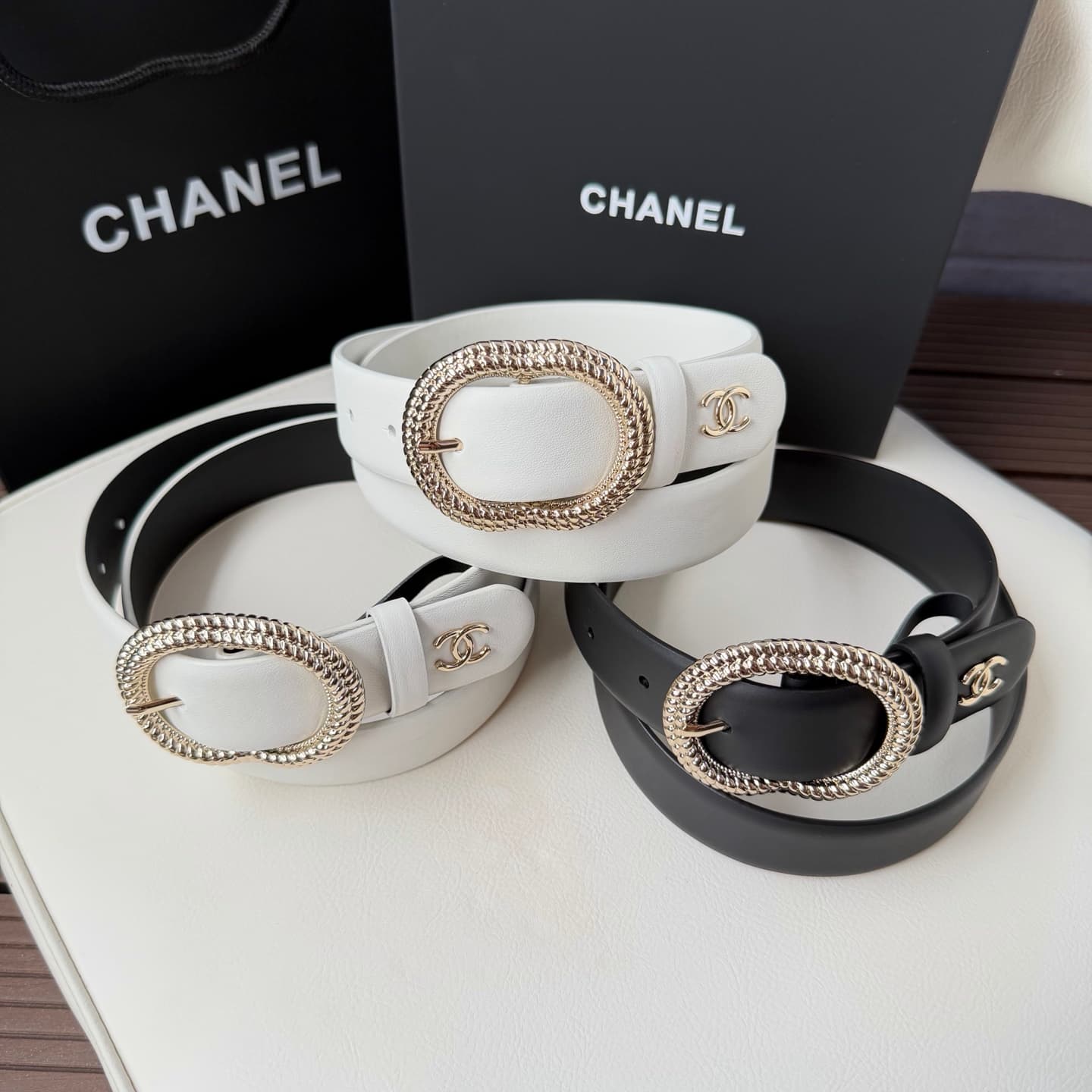 C32977 Xiangjia✨ Leather belt 30mm Leather belt — image 7