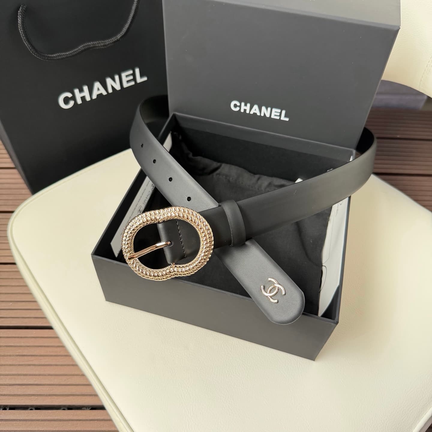 C32978 Xiangjia✨ Leather belt 30mm Leather belt — image 2
