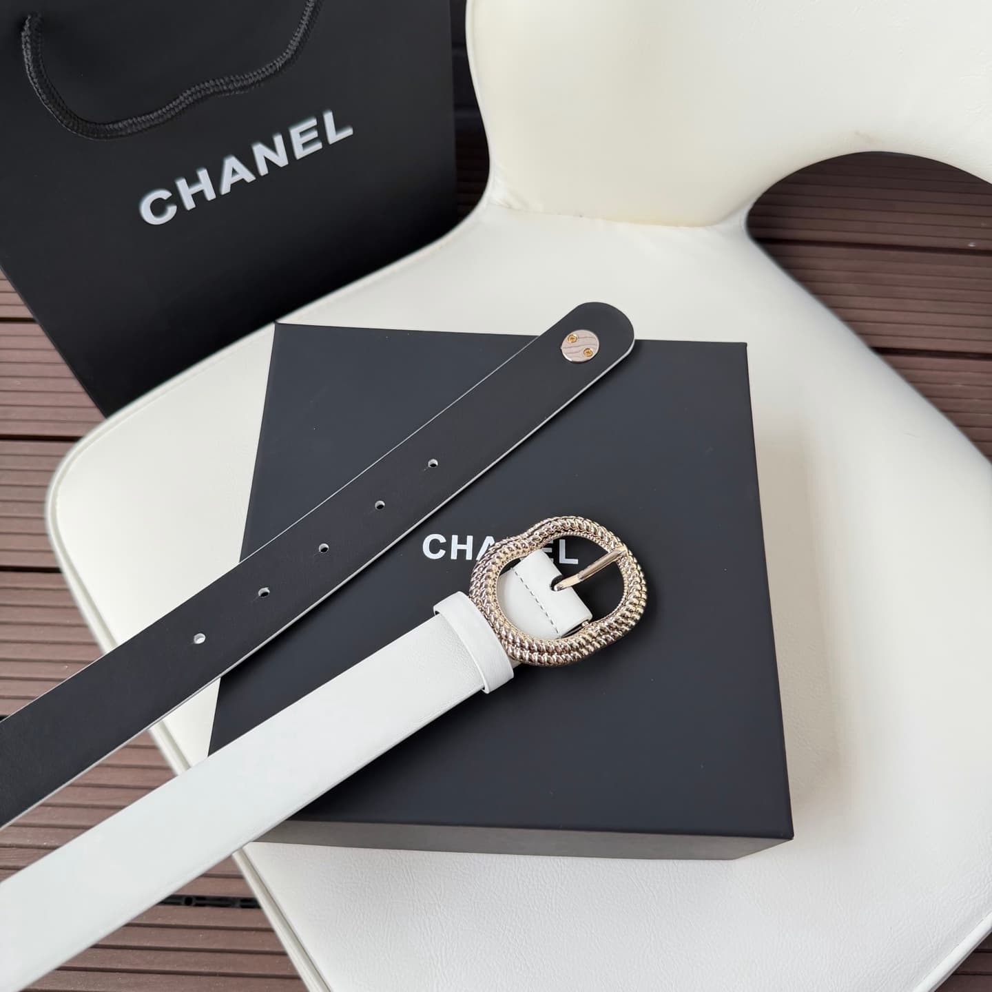 C32977 Xiangjia✨ Leather belt 30mm Leather belt — image 5