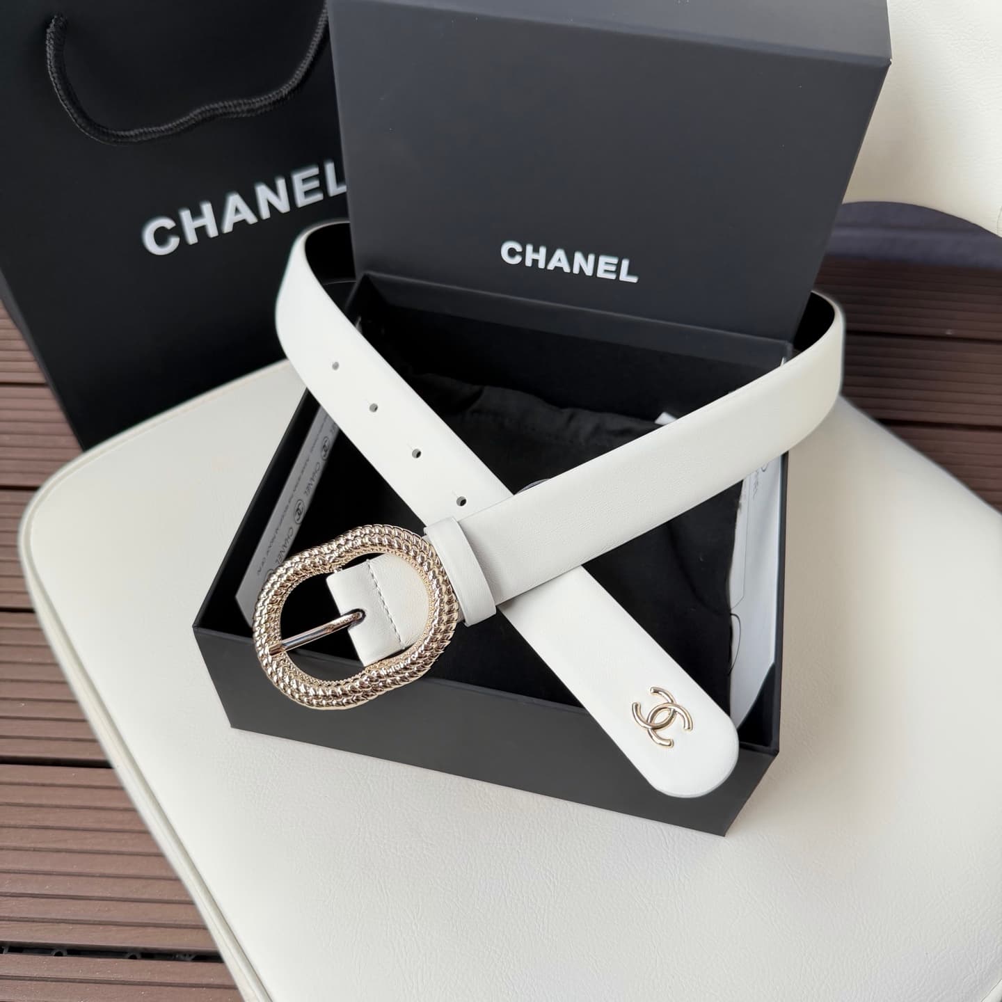 C32977 Xiangjia✨ Leather belt 30mm Leather belt — image 2