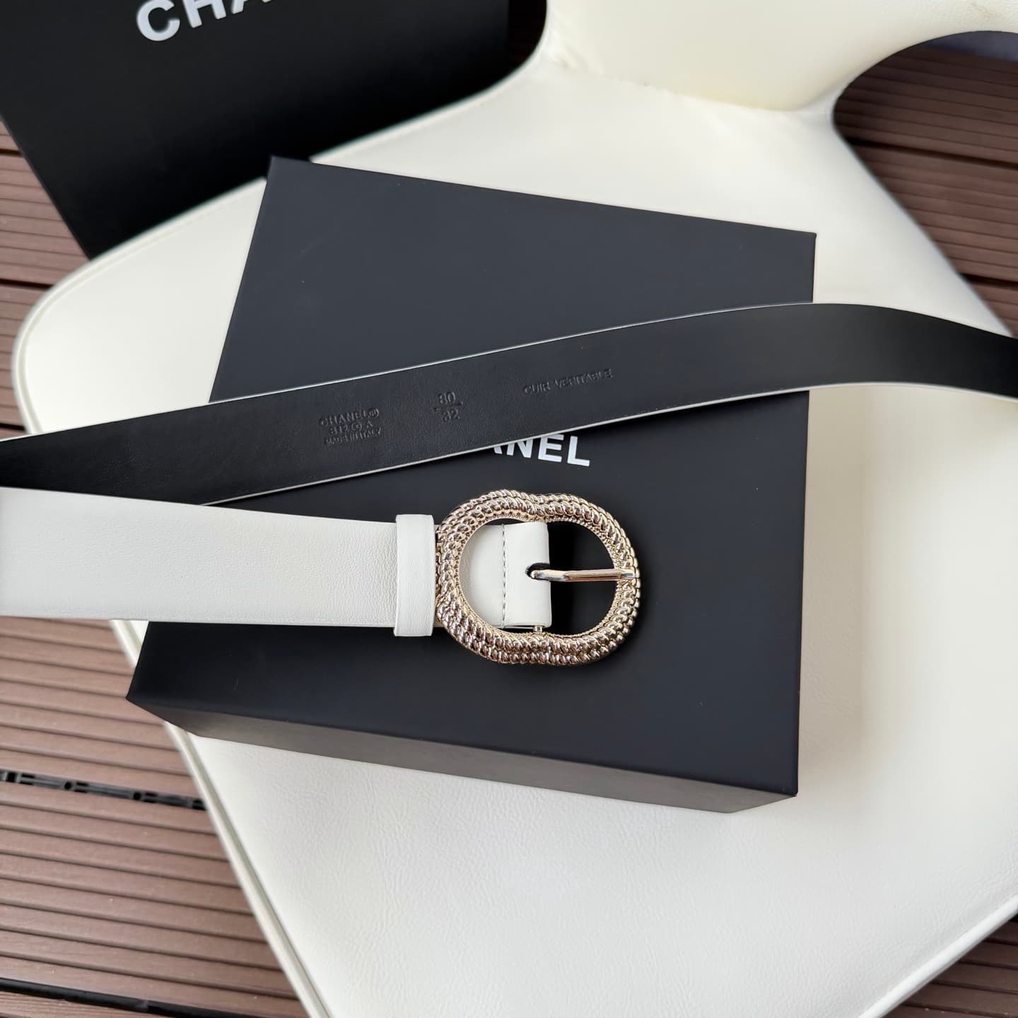 C32977 Xiangjia✨ Leather belt 30mm Leather belt — image 4
