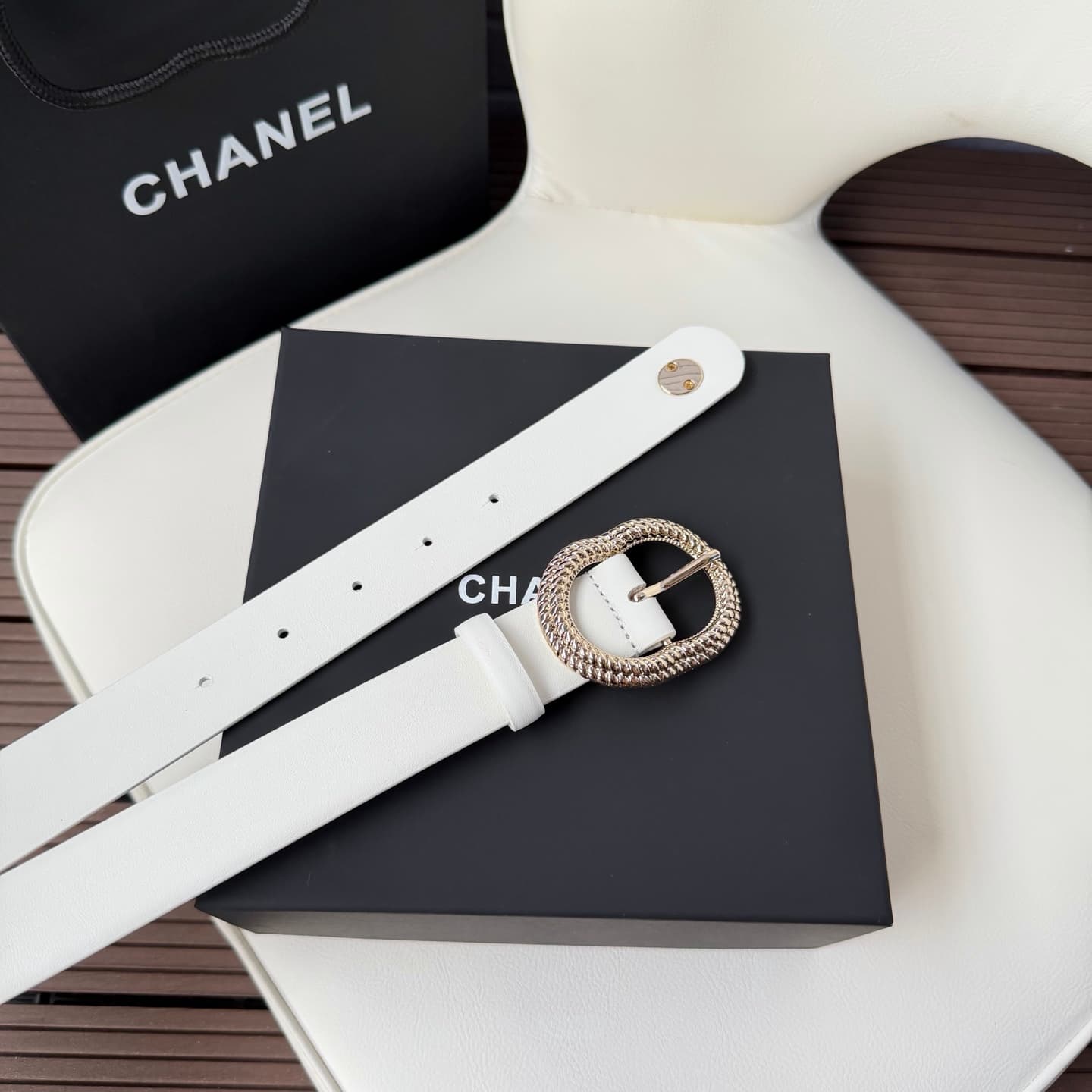 C32976 Xiangjia✨ Leather belt 30mm Leather belt — image 5
