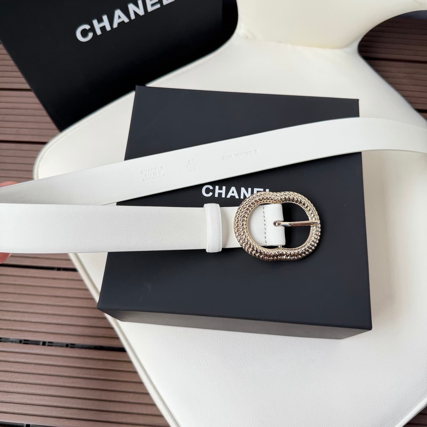 C32976 Xiangjia✨ Leather belt 30mm Leather belt — image 4