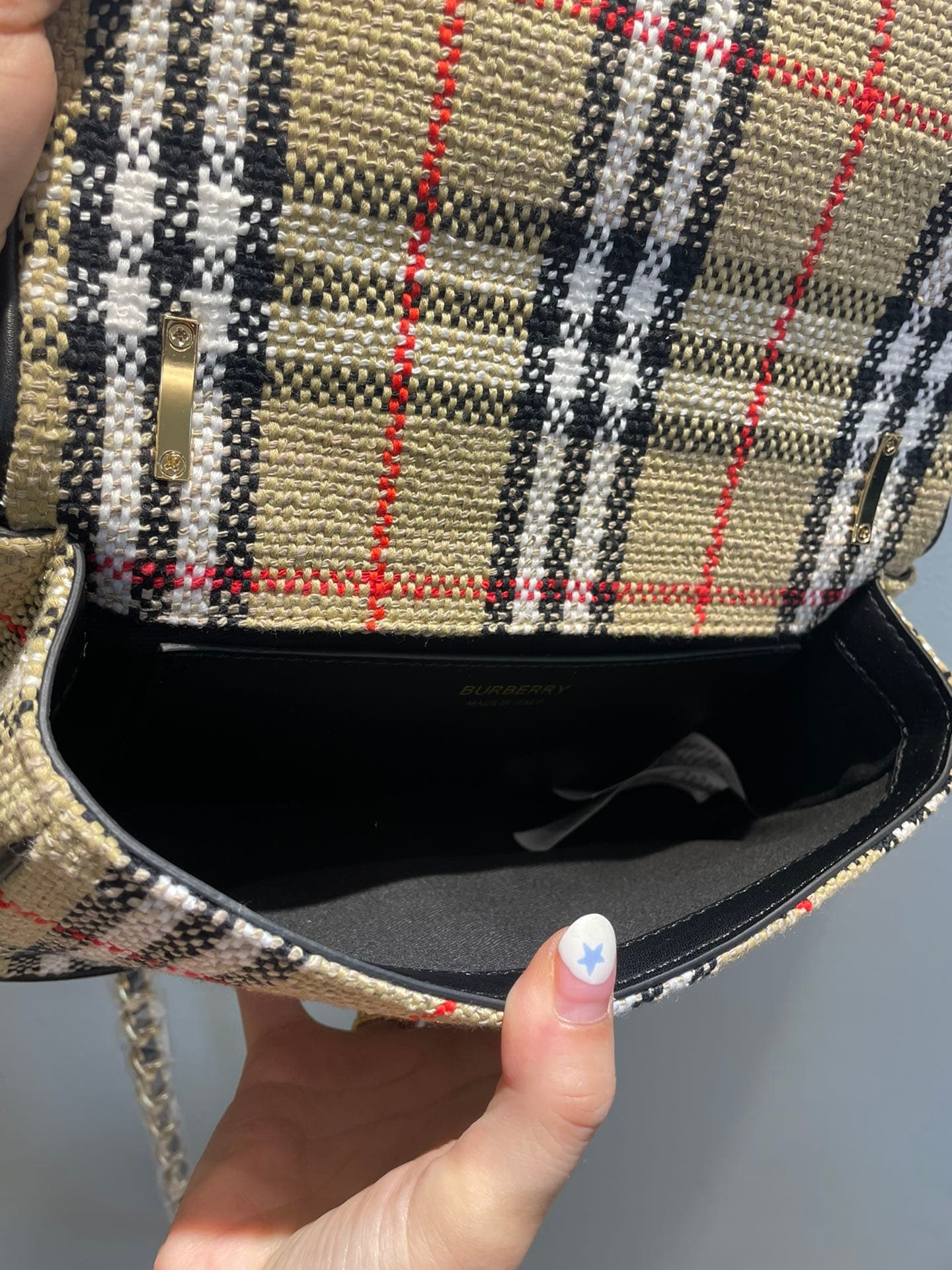 C52 Burberry plaid woolen coat Lola — image 7