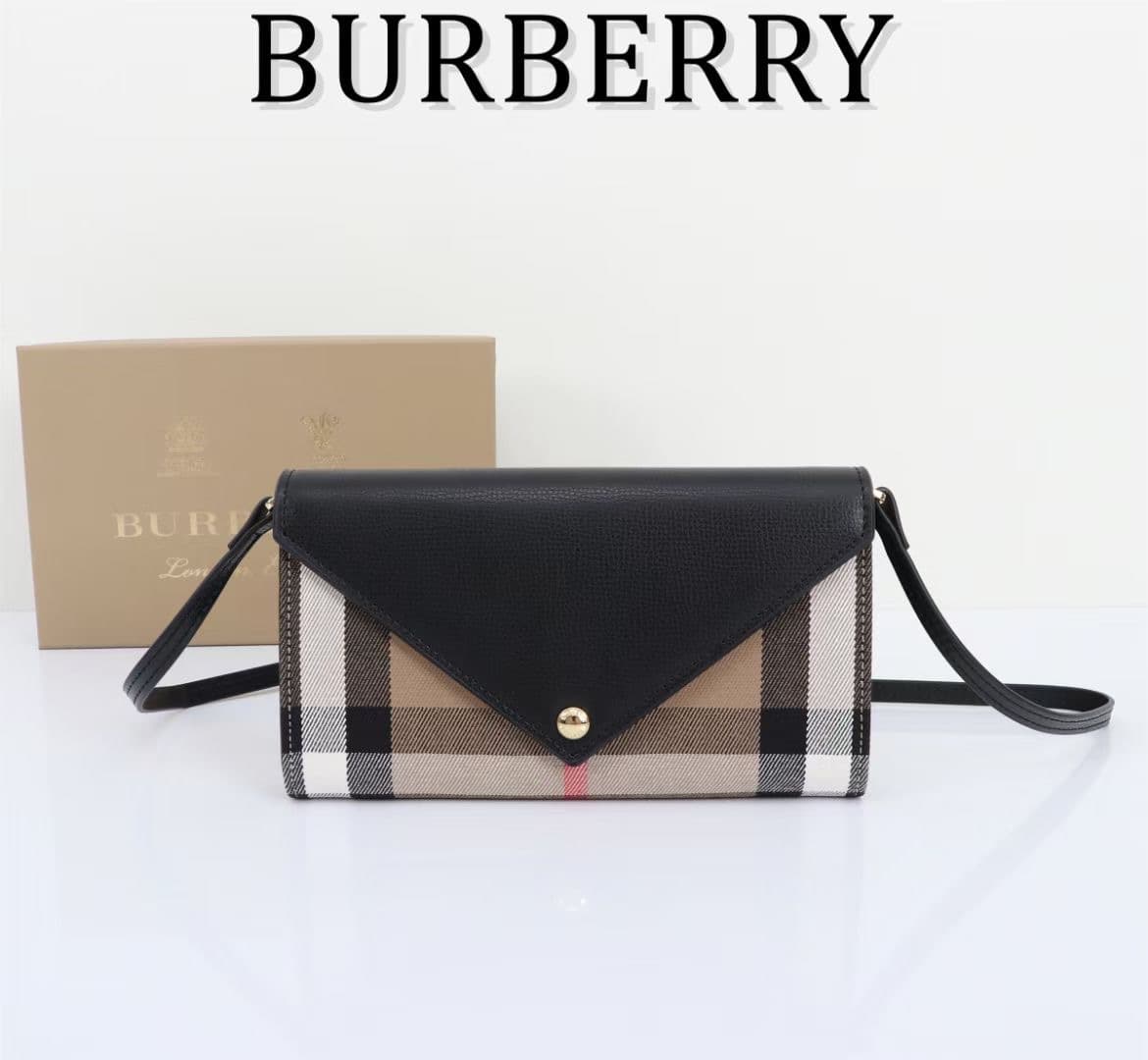 C62 🔥🔥🔥 Produced by Burberry Original Collection 🇮🇹～～A shoulder and handbag hybrid 🎉👉 The imported small cowhide material is soft and fine; it’s covered with checkered fabric, with golden hardware details. 👍 It has the quality and precise craftsmanship of — image 1