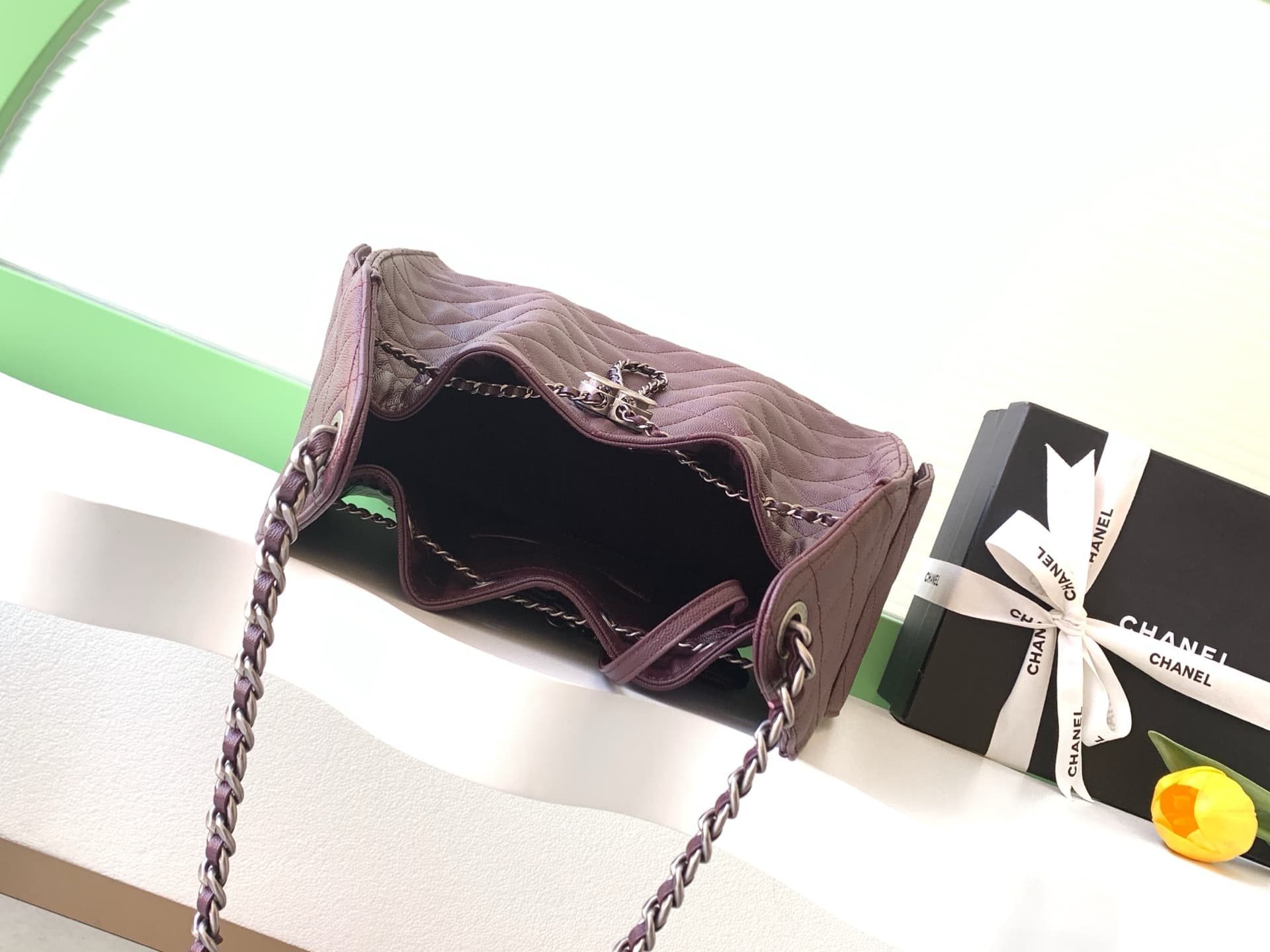C708 25bag ball texture leather — image 5