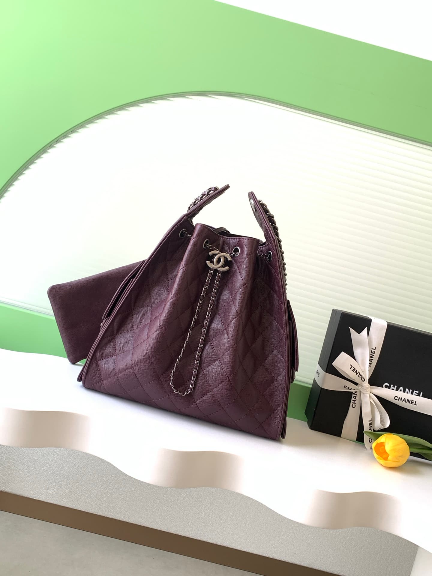 C708 25bag ball texture leather — image 1