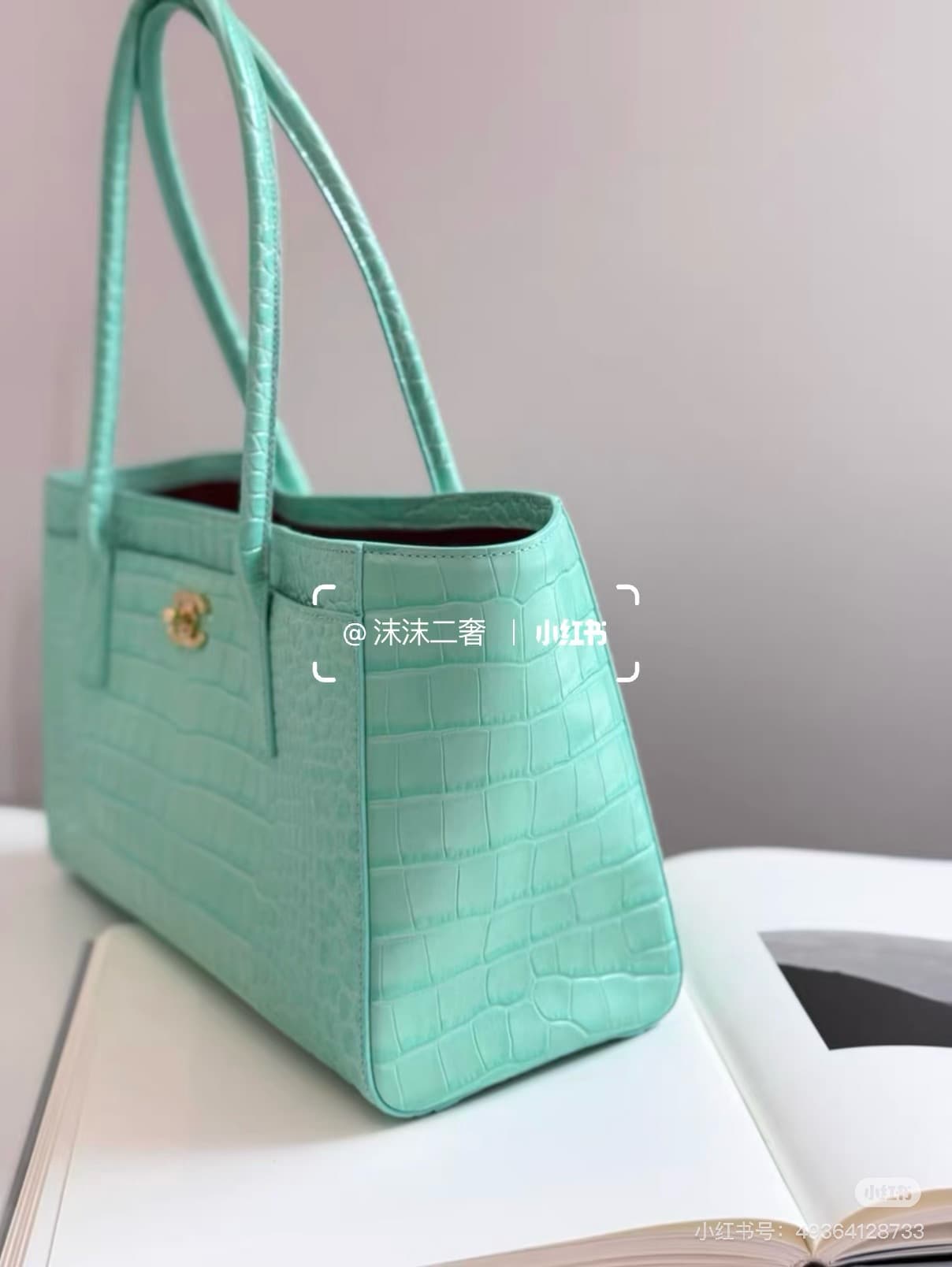 C3198 .6977 Crocodile style: Mint green — image 2