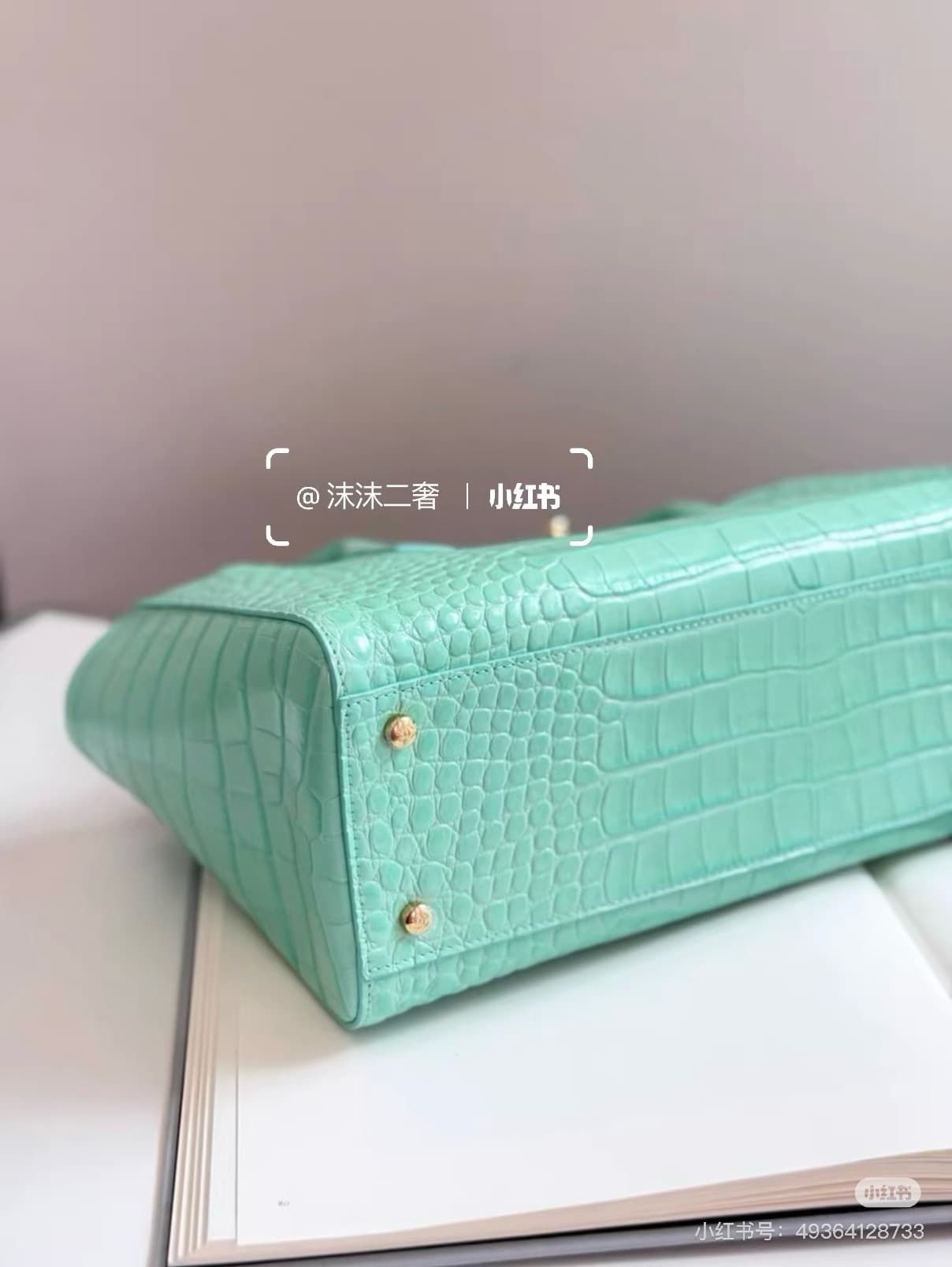 C3198 .6977 Crocodile style: Mint green — image 4