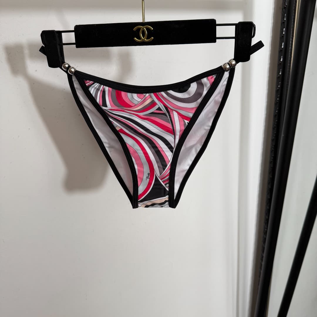 C24941 Order number: 20253755 Pucc*. New bikini set with separate pieces: bra + triangle underwear + high-waist skirt with hip coverage. Pink color, sizes S-XL. — image 4