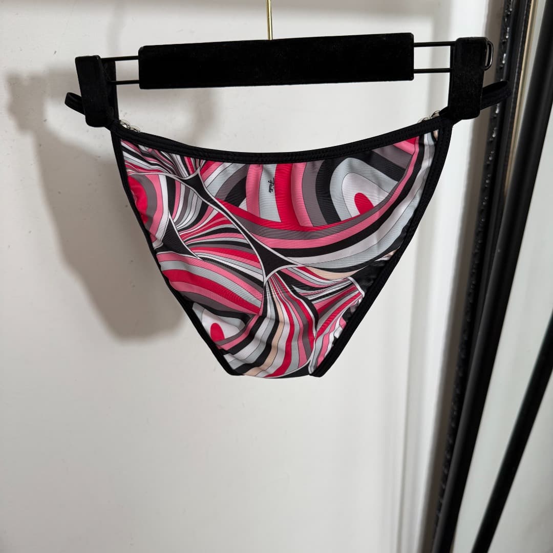 C24941 Order number: 20253755 Pucc*. New bikini set with separate pieces: bra + triangle underwear + high-waist skirt with hip coverage. Pink color, sizes S-XL. — image 5