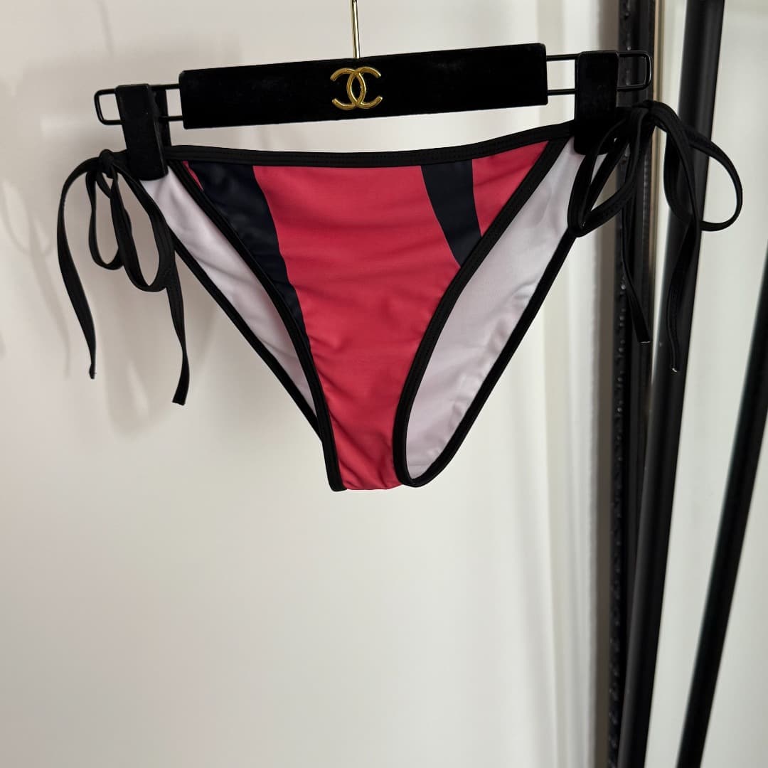 C24943 Item number: 20253916 Pucc*. New set of bikini outfits with straps and triangle underwear. Magenta color, sizes S-XL. — image 7