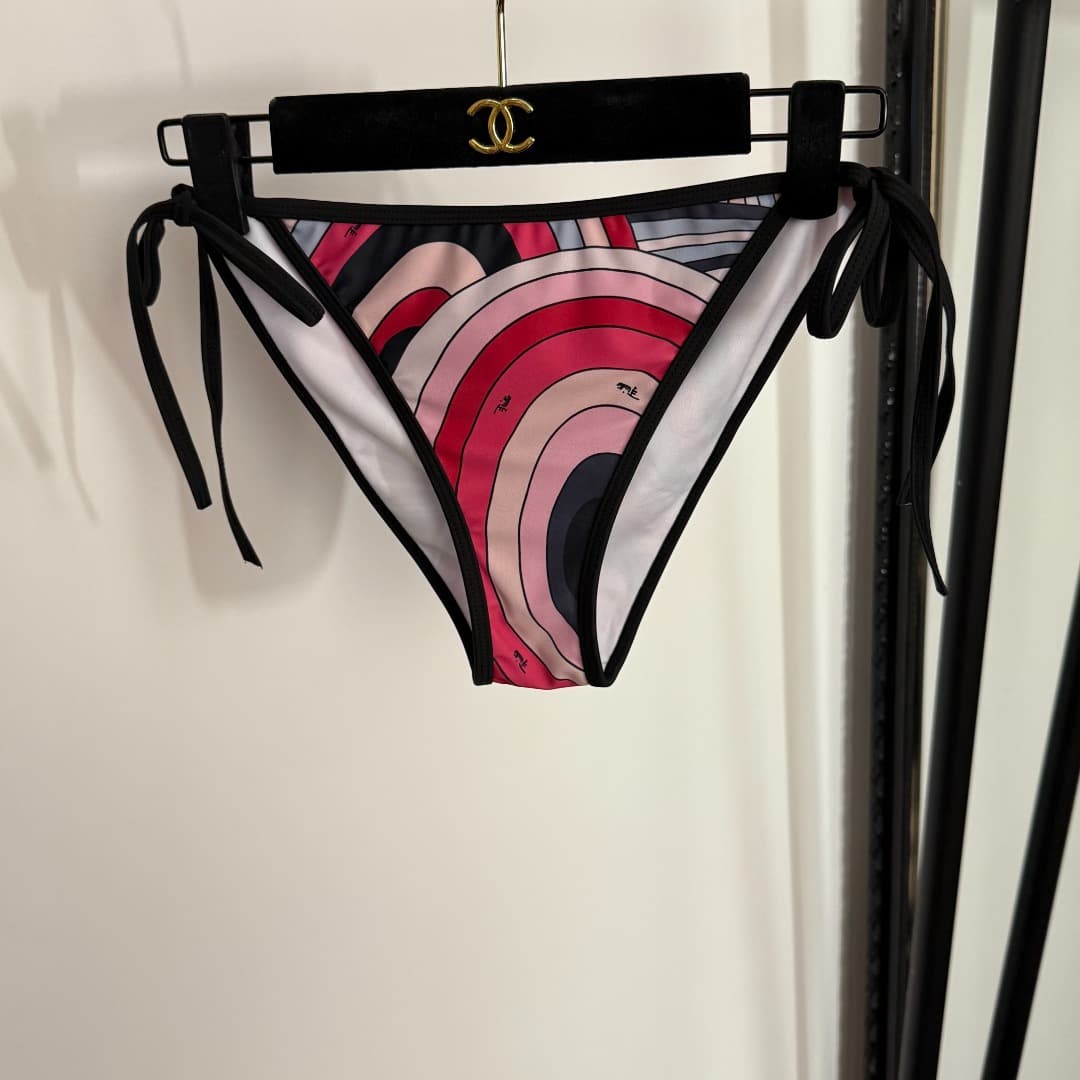 C24933 Order number: 20253918 Pucc*. New split bikini set, with straps and triangle underwear, multi-color options, S-XL size. — image 7