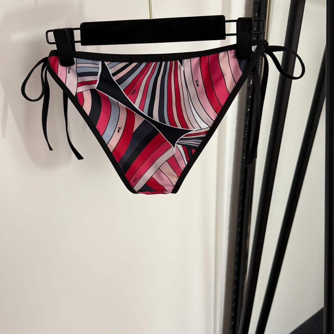 C24933 Order number: 20253918 Pucc*. New split bikini set, with straps and triangle underwear, multi-color options, S-XL size. — image 8