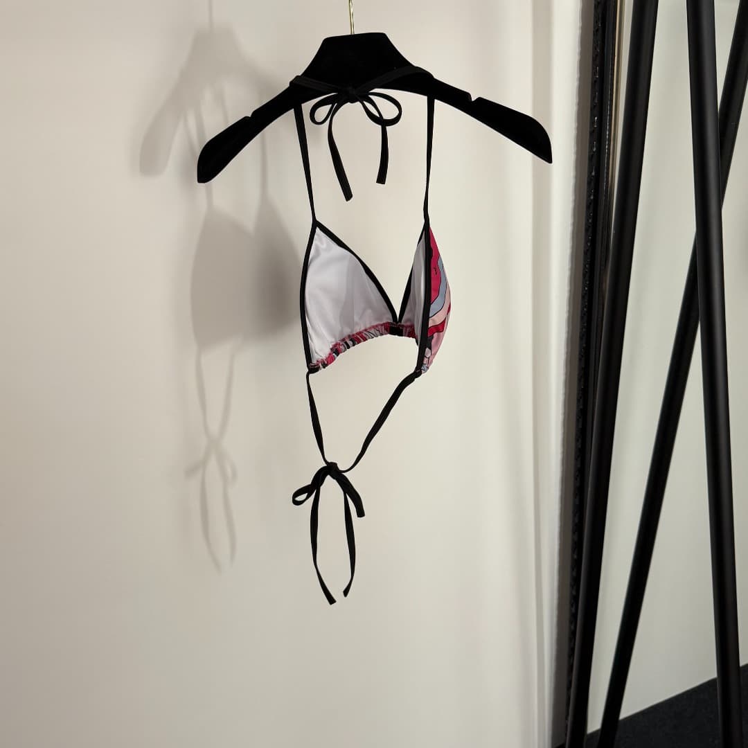 C24933 Order number: 20253918 Pucc*. New split bikini set, with straps and triangle underwear, multi-color options, S-XL size. — image 3