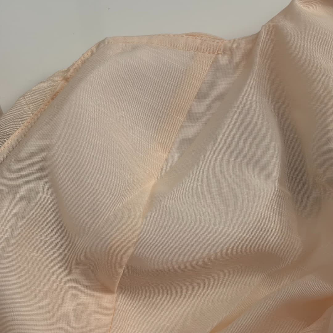 C18374 Style code: 20263273 Zimmermann* New model – bowed belt, lotus collar dress with straps. Short skirt, apricot color, black, S-XL sizes. [L size: bust circumference 98, waist circumference 82, length 93; weight: 0, 525kg] — image 8
