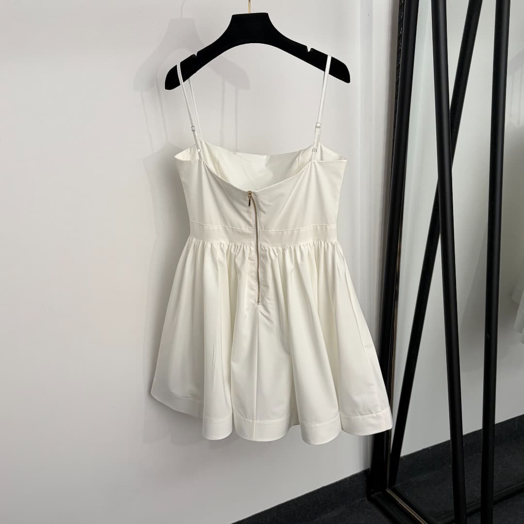 C18297 Style code: 20264841 Zimmermann* New floral-print wrap dress. Short skirt, white, yellow, sky blue. S-XXL. [Size M: Chest circumference 86, waist circumference 76, length 67; Weight: 0, 435kg] — image 6