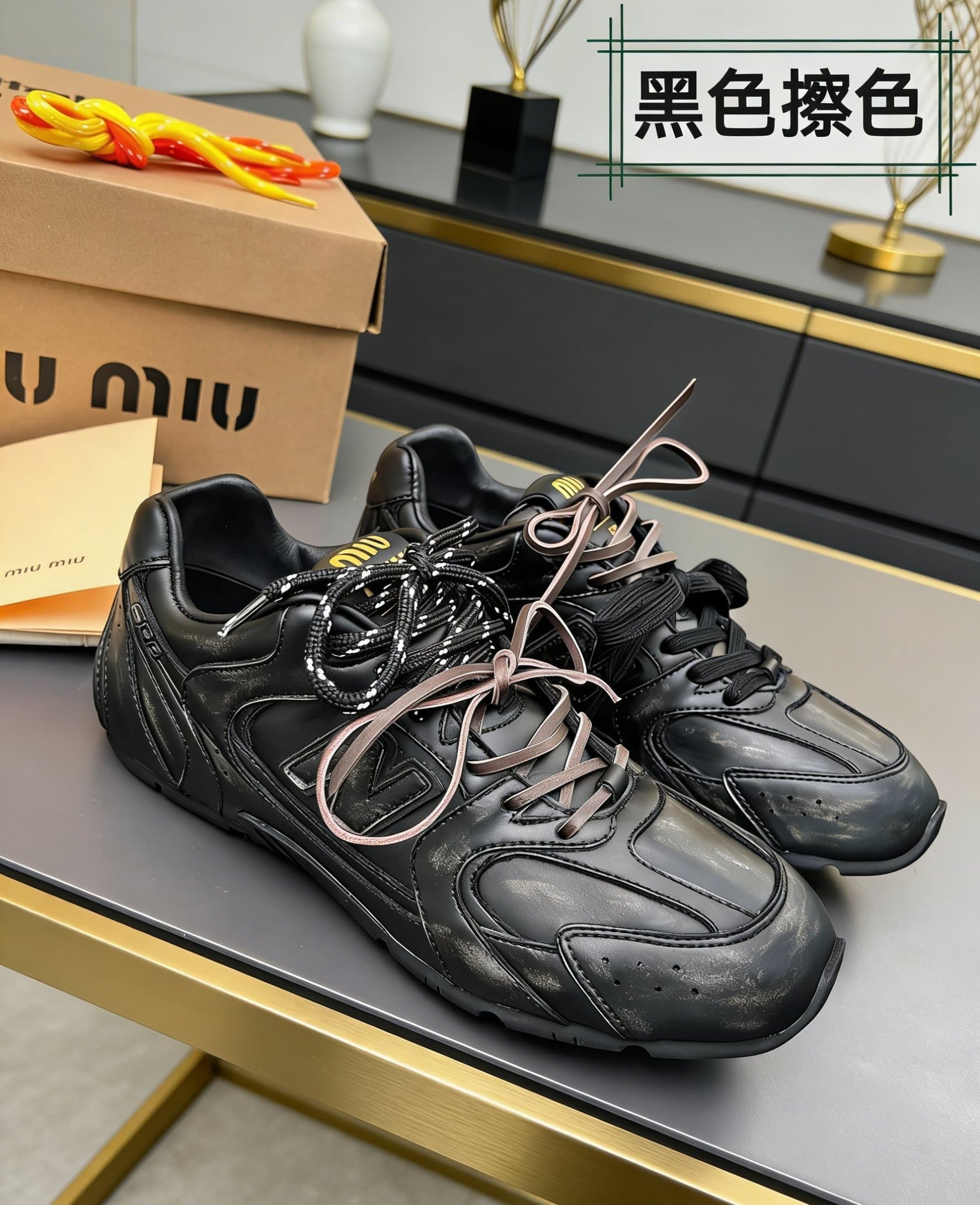D10667 MiuMiu x New Balance Collaboration model NB530👫 Couple’s edition, casual and sports shoes, Adidas-style shoes, Converse-style shoes — image 8