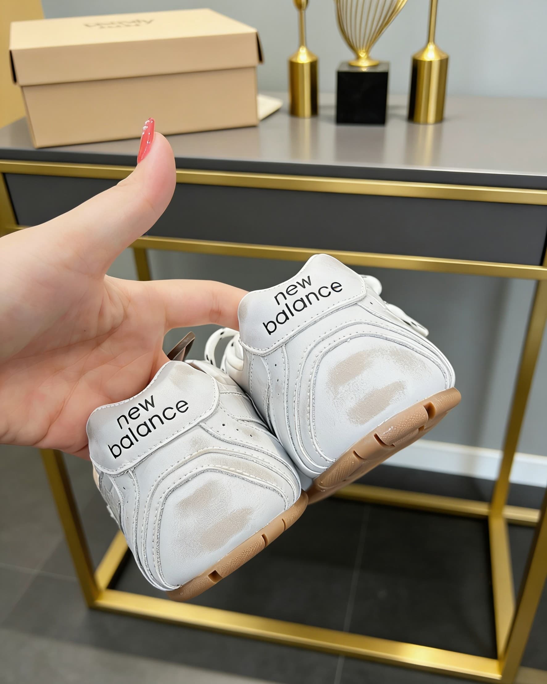 D10666 MiuMiu x New Balance Collaboration Model NB530👫 Couple’s edition, casual and athletic shoes, Adidas-style shoes, sneakers — image 8