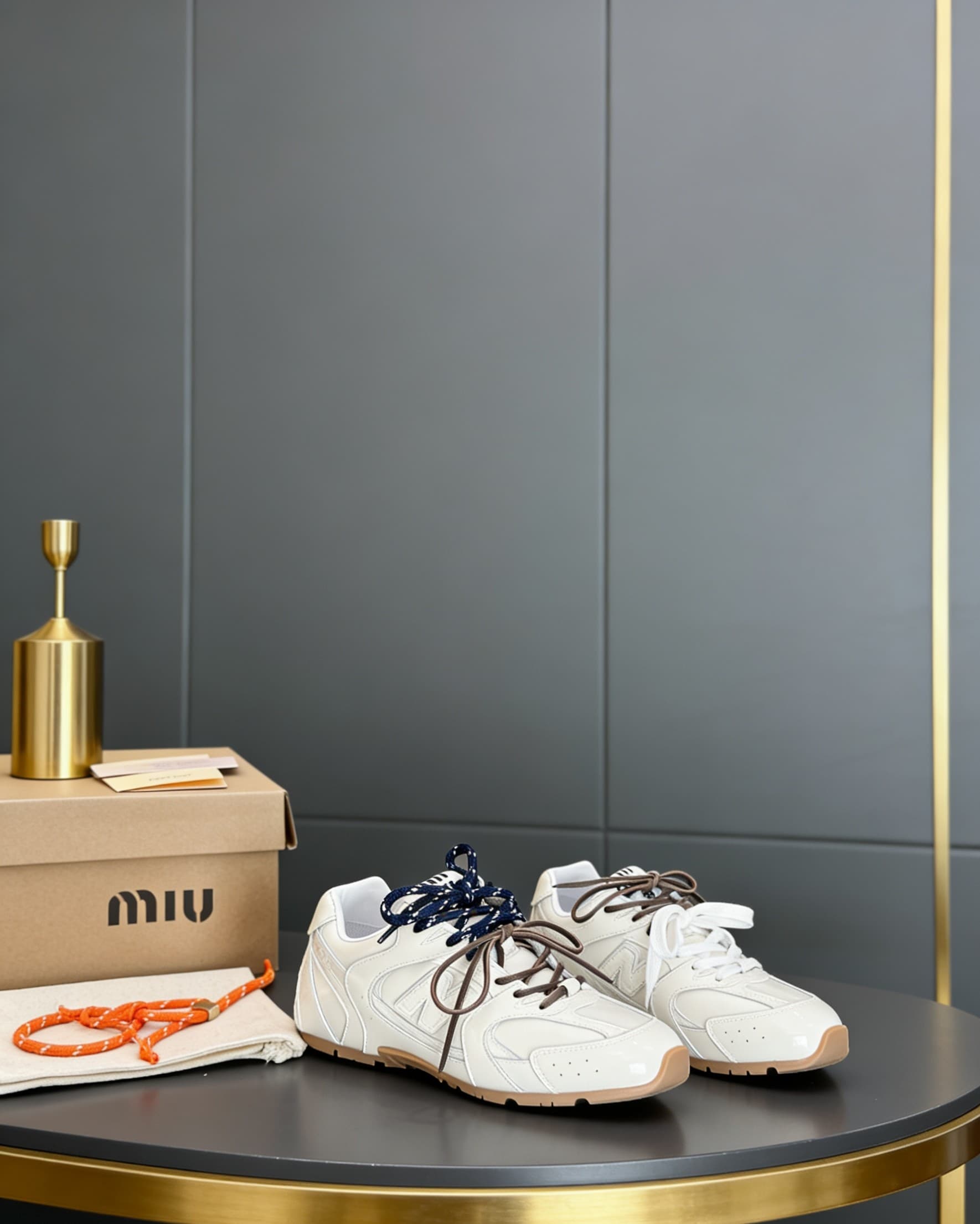 D10664 MiuMiu x New Balance Collaboration model NB530👫 Couple’s edition, casual and sports shoes, Garmenty shoes, D’Oray shoes — image 5