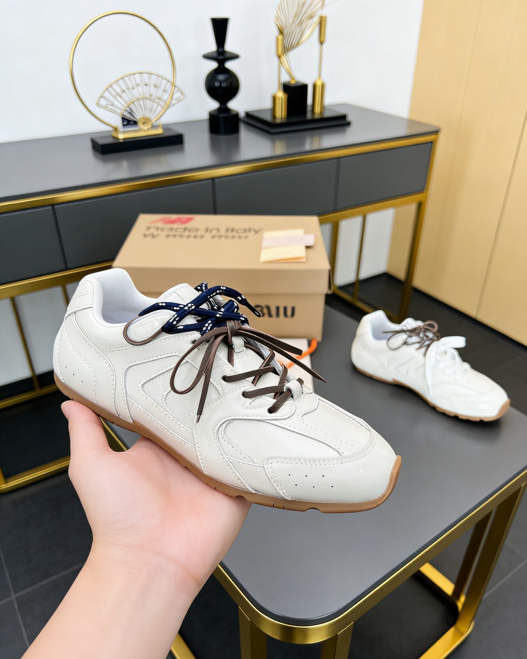D10664 MiuMiu x New Balance Collaboration model NB530👫 Couple’s edition, casual and sports shoes, Garmenty shoes, D’Oray shoes — image 4
