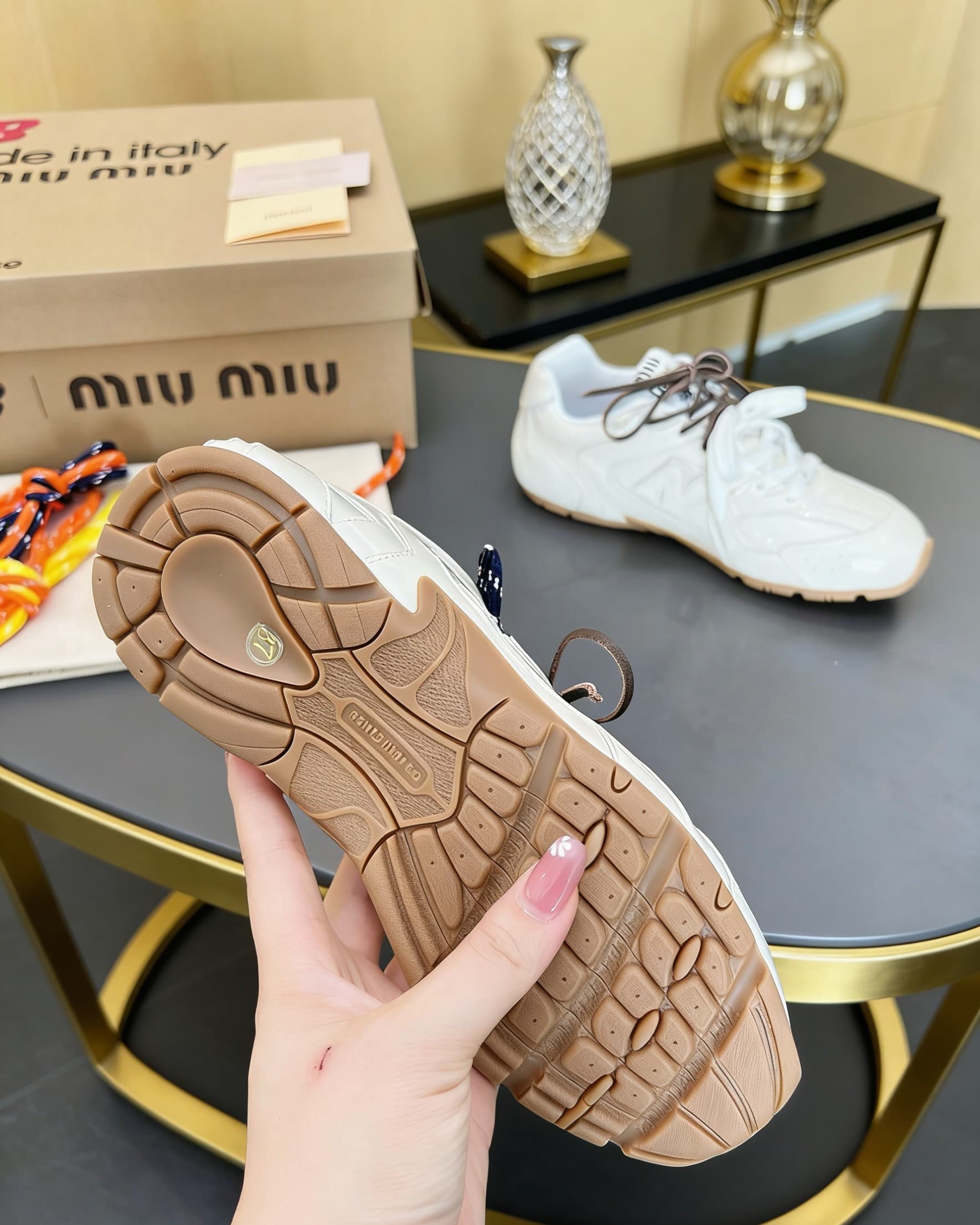 D10664 MiuMiu x New Balance Collaboration model NB530👫 Couple’s edition, casual and sports shoes, Garmenty shoes, D’Oray shoes — image 7