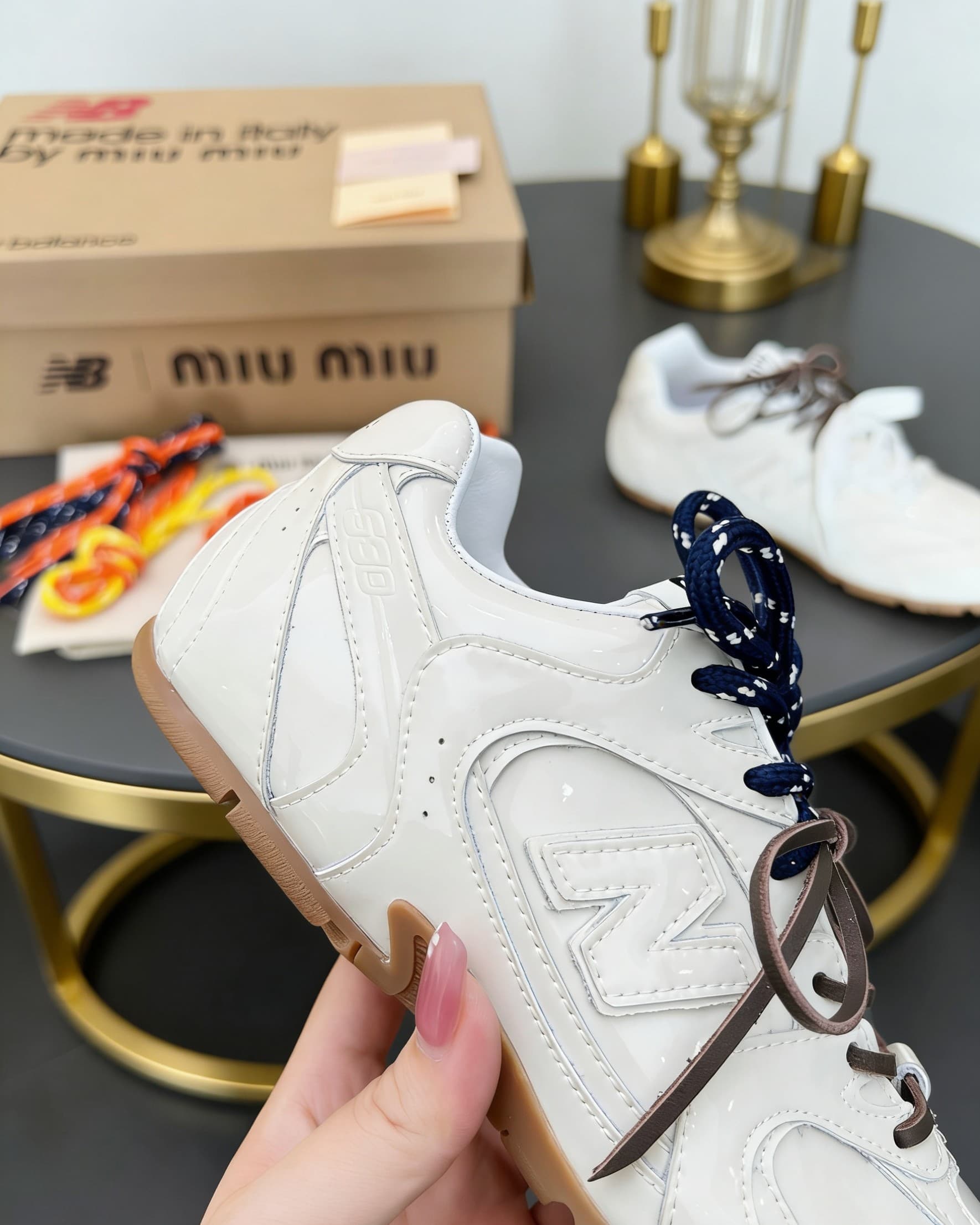 D10664 MiuMiu x New Balance Collaboration model NB530👫 Couple’s edition, casual and sports shoes, Garmenty shoes, D’Oray shoes — image 8
