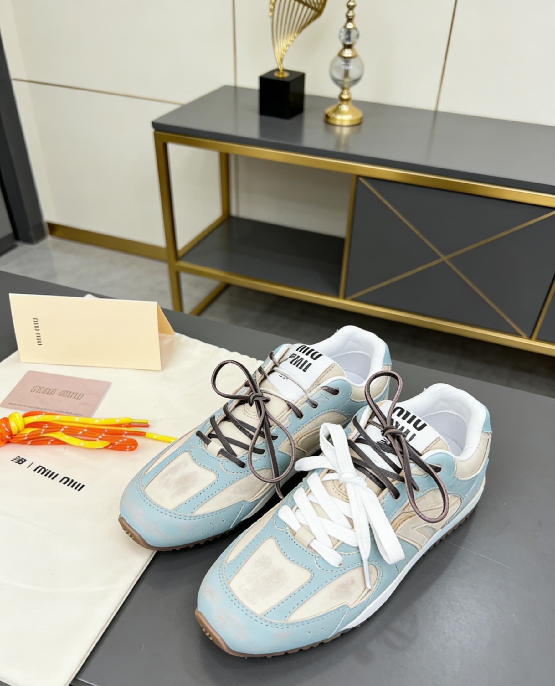 D10662 MiuMiu x New Balance collab model NB530👫 Couple’s edition, casual and athletic shoes, Adidas-style shoes, sneakers — image 6