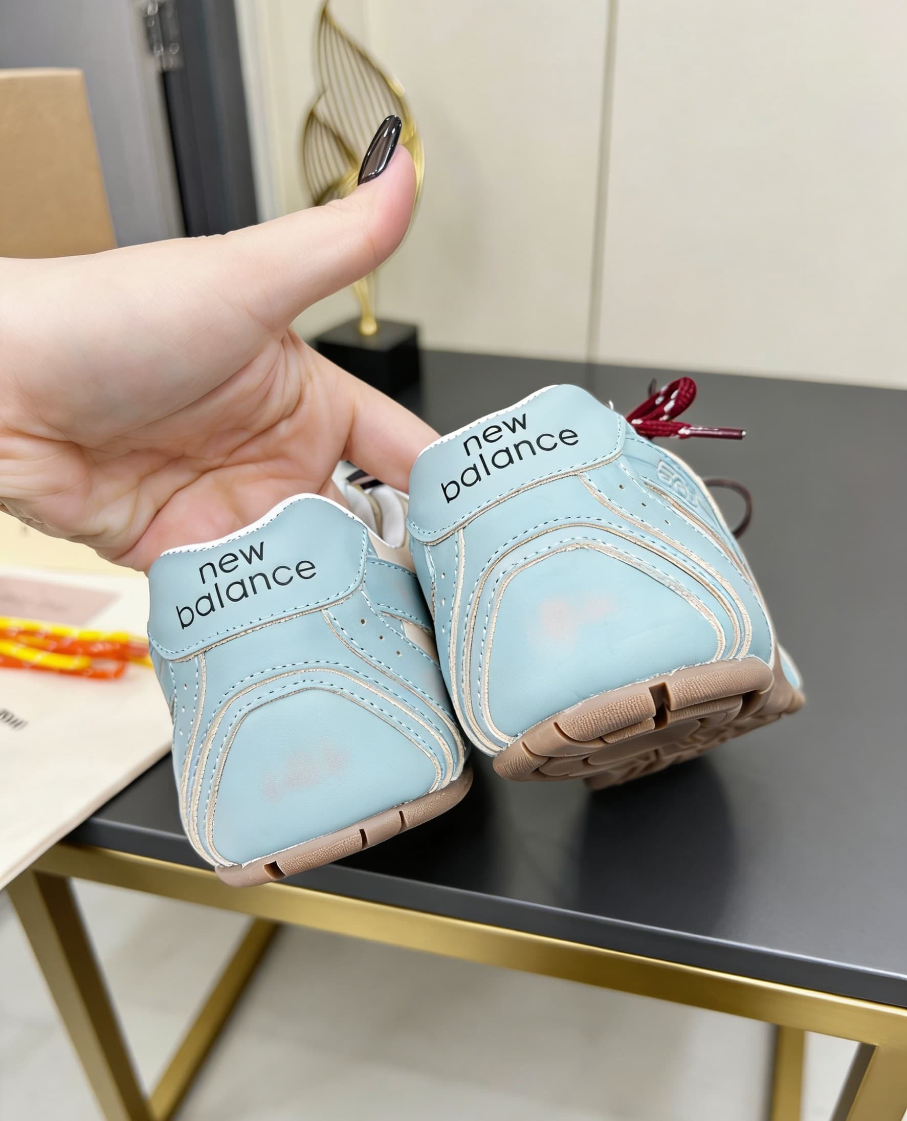D10662 MiuMiu x New Balance collab model NB530👫 Couple’s edition, casual and athletic shoes, Adidas-style shoes, sneakers — image 8