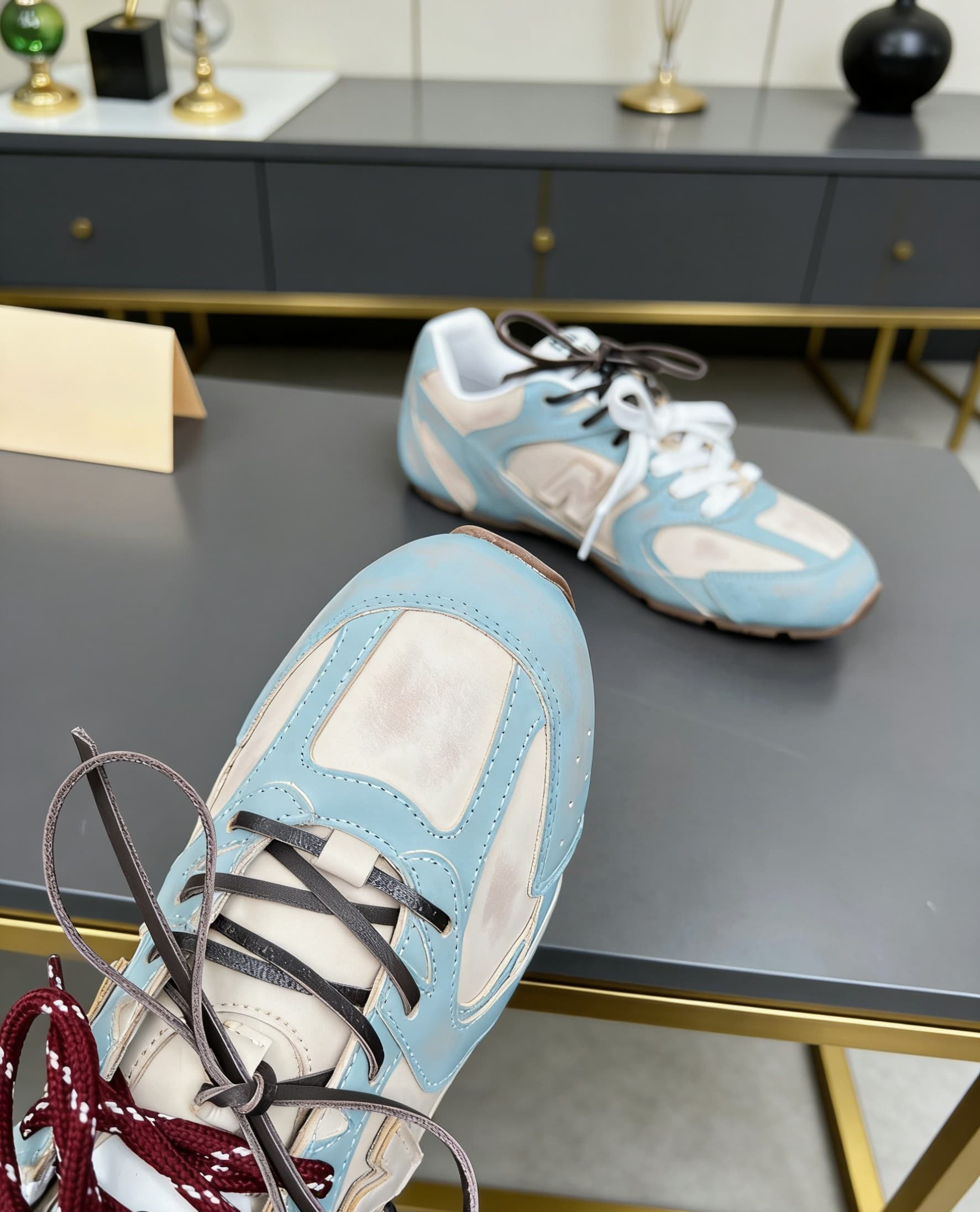 D10662 MiuMiu x New Balance collab model NB530👫 Couple’s edition, casual and athletic shoes, Adidas-style shoes, sneakers — image 7