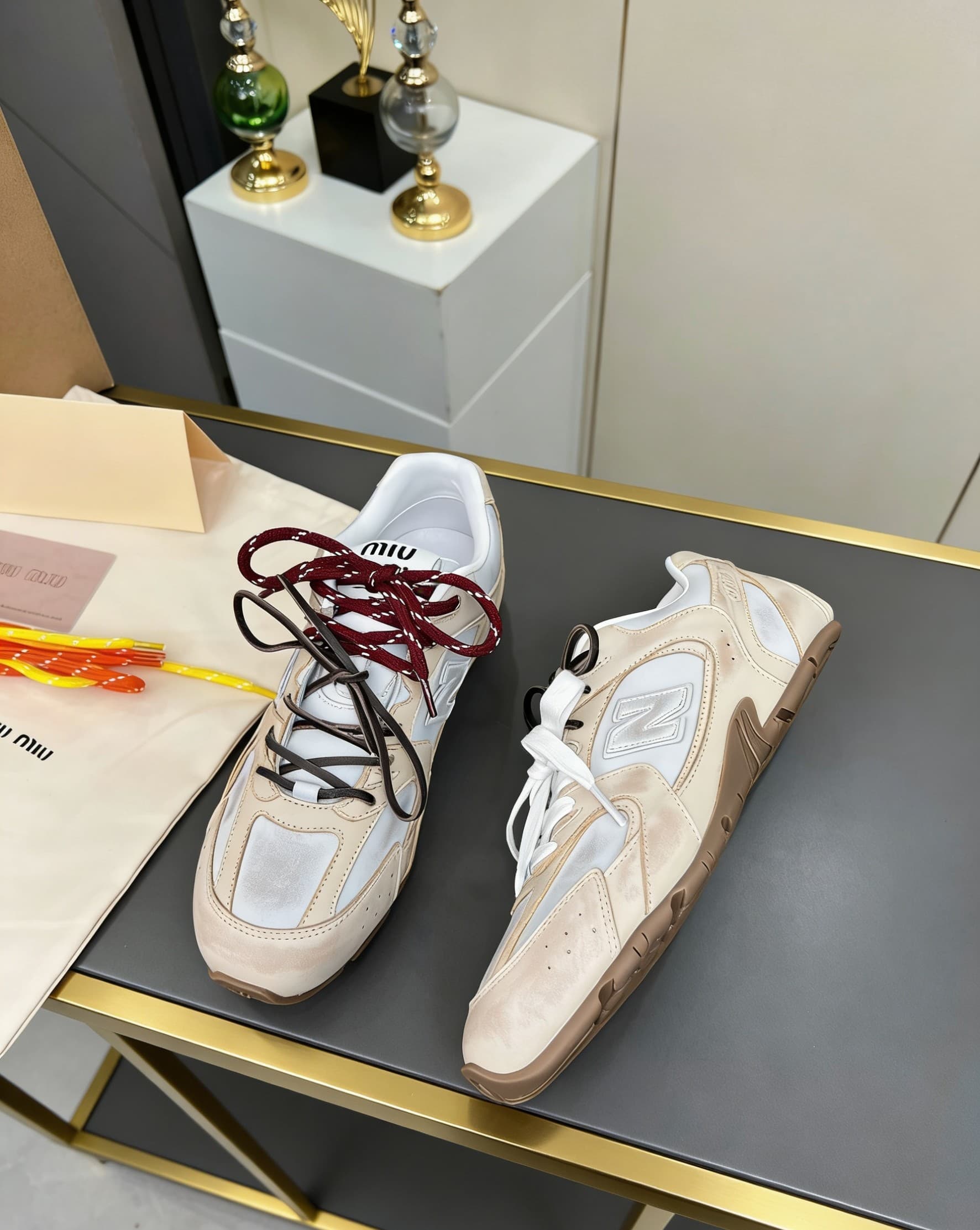 D10661 MiuMiu x New Balance Collaboration model NB530👫 Couple’s edition, casual and sports shoes, Adidas-style shoes, Converse-style shoes — image 5