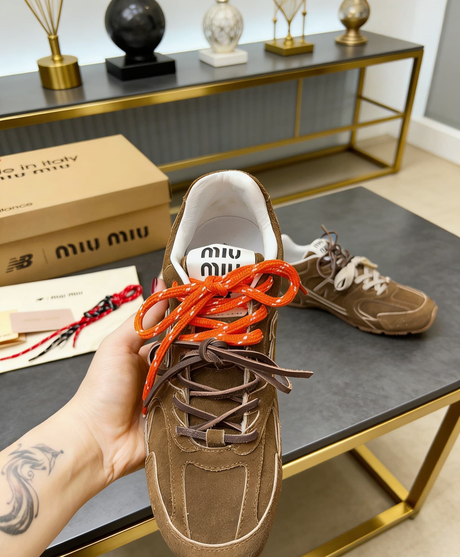 D10656 MiuMiu x New Balance NB530👫 Couple edition — image 4