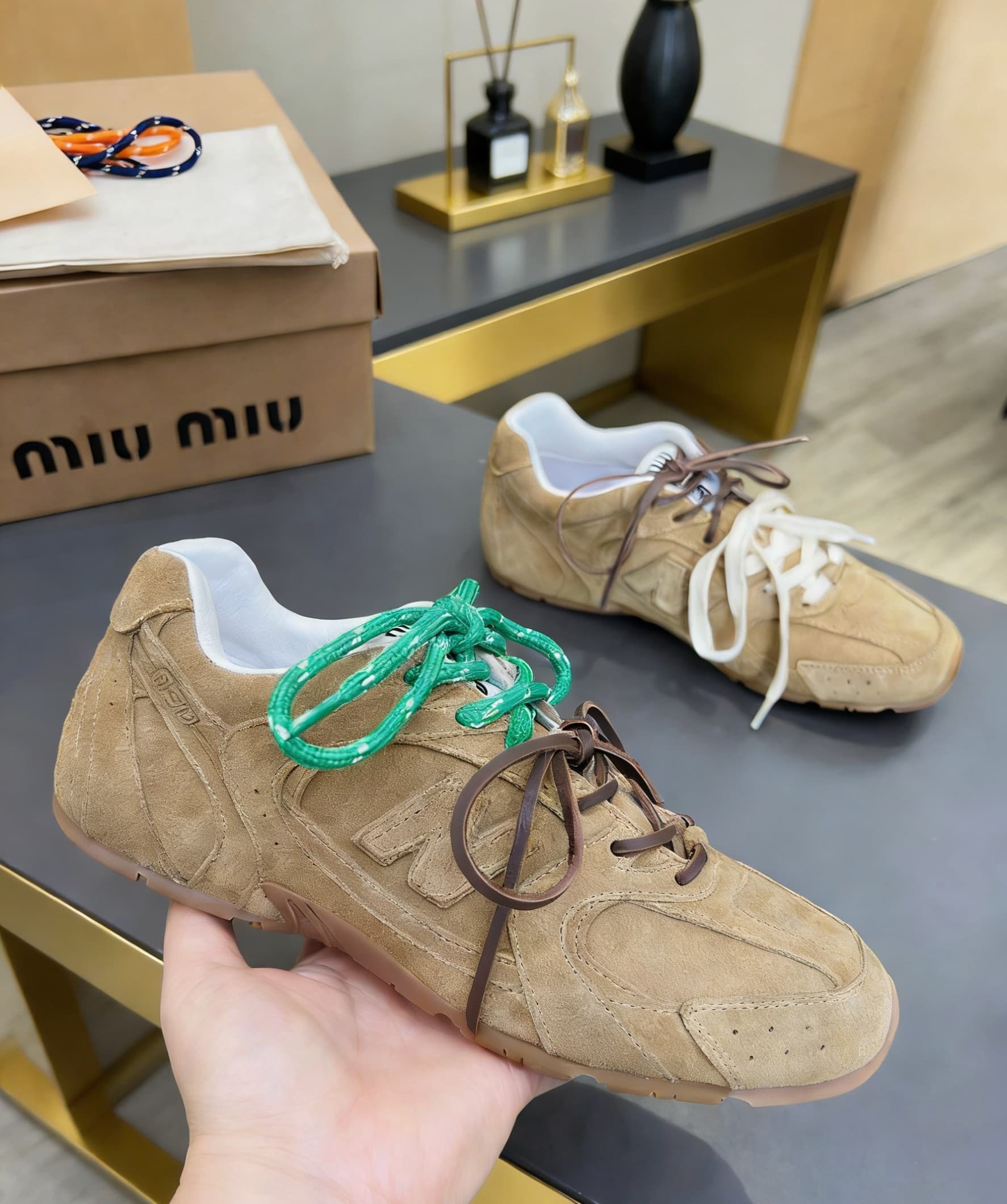 D10651 MiuMiu Miu x New Balance NB530👫 Couple version — image 4