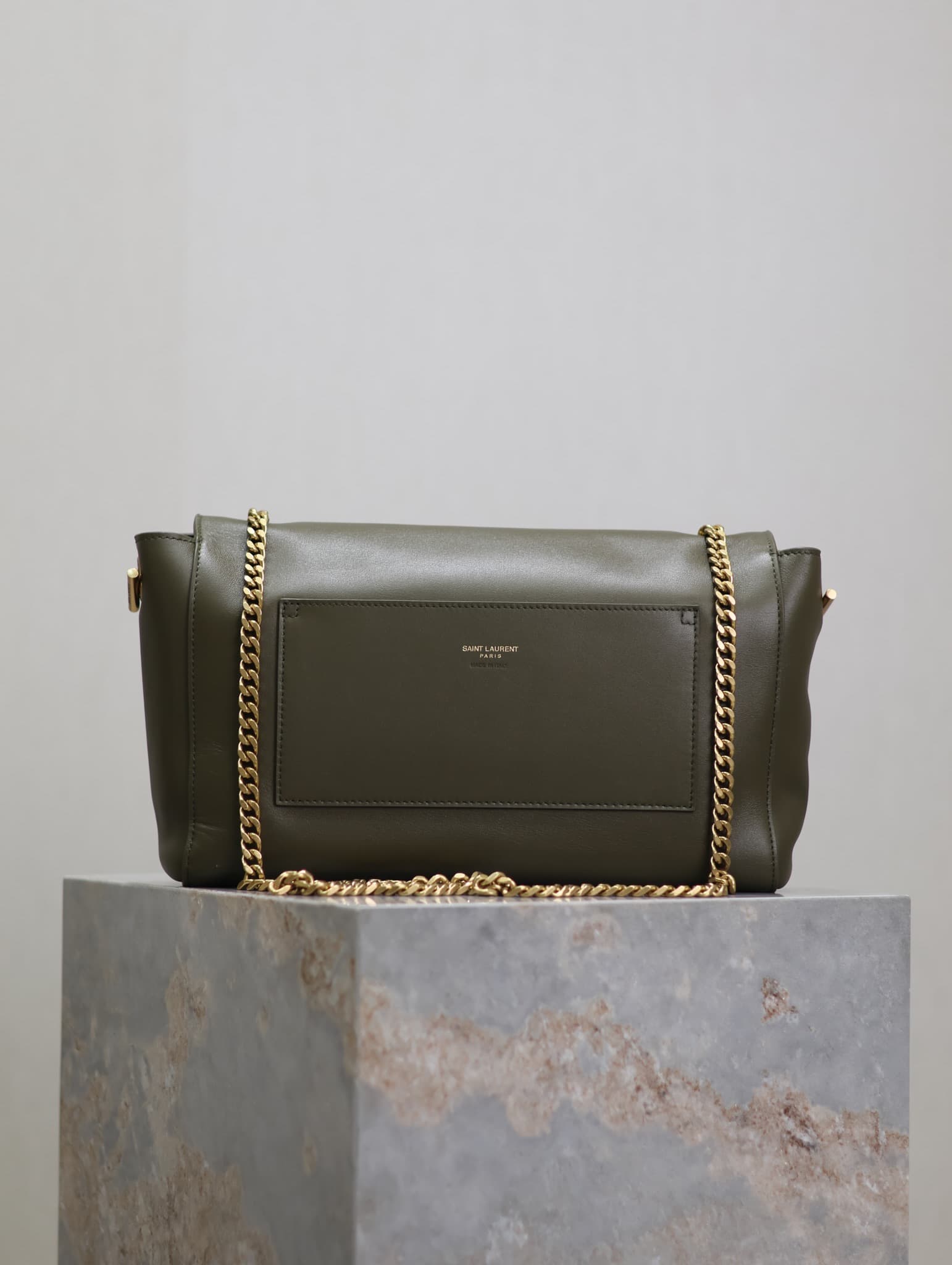 C8564 Kaki green suede — image 5