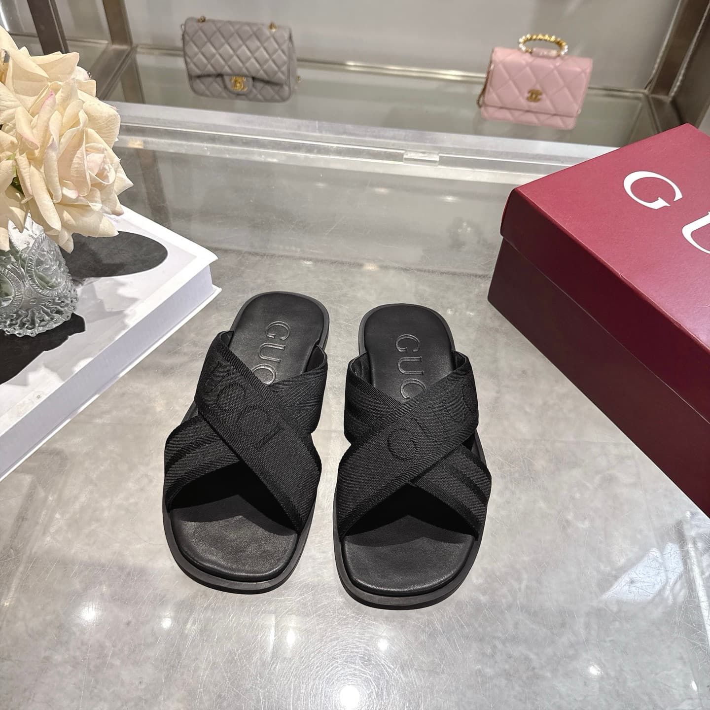 D7102 👑 💰 New men’s sandal-style slippers with a cross design 🩴 — image 2