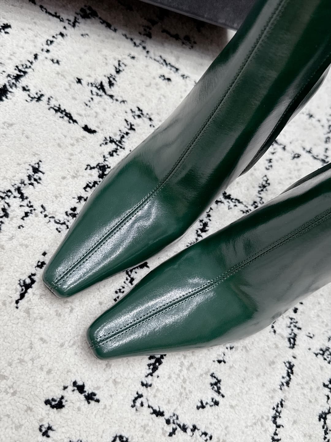 D12206 SAINT LAURENT Saint Laurent 26/ Fall/Winter show floor boots, pointed toe, thin heel, high heels — image 6