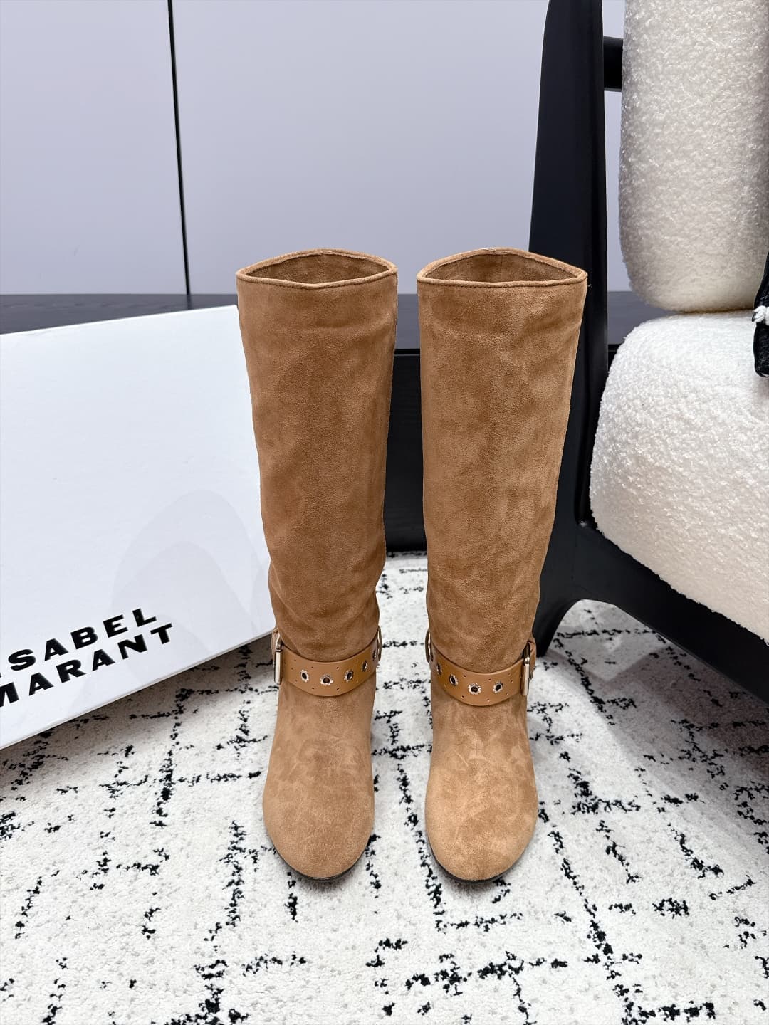 D8763 Isabel Marant 26/ New long boots, Martine boots, Chelsea boots — image 1