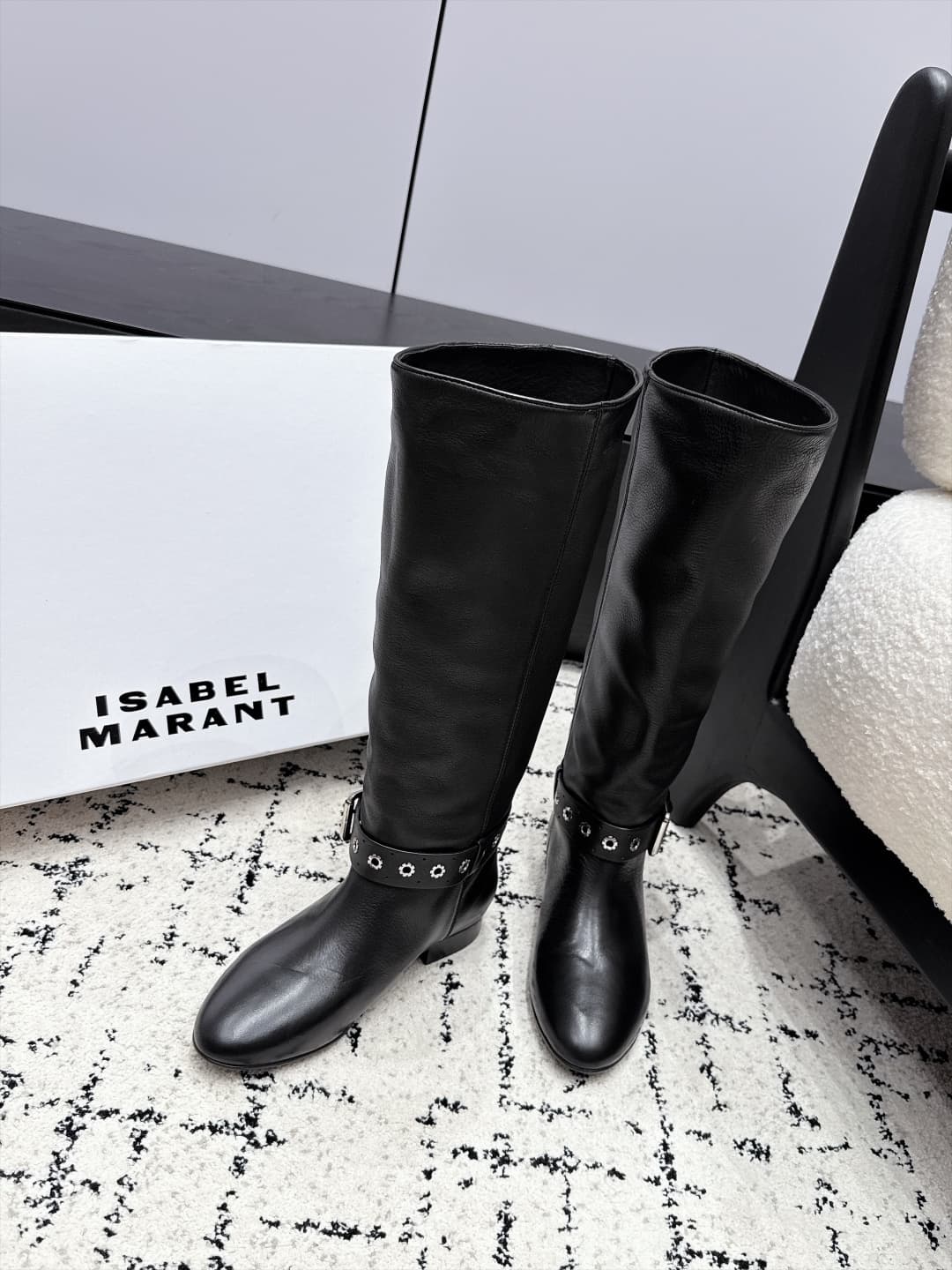 D8762 Isabel Marant 26/ New long boots, Martin boots, Chelsea boots — image 4