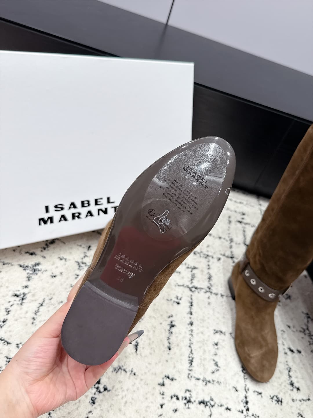D8760 Isabel Marant 26/ New long boots, Martin boots, Chelsea boots — image 8