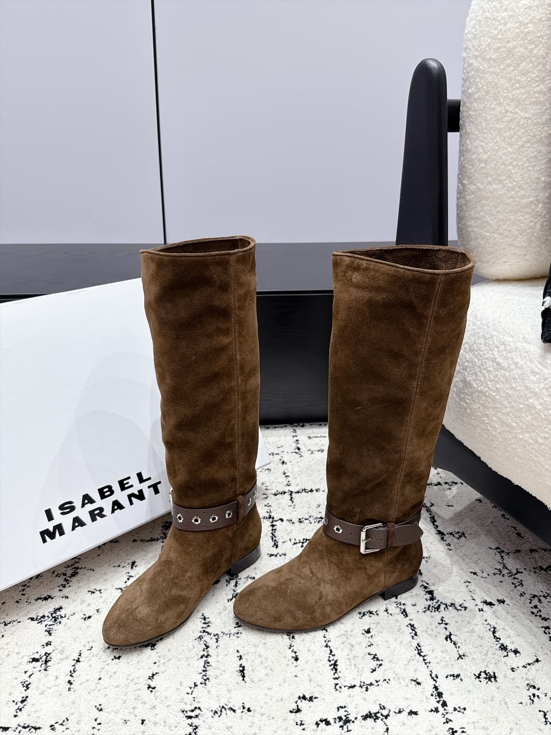D8760 Isabel Marant 26/ New long boots, Martin boots, Chelsea boots — image 3