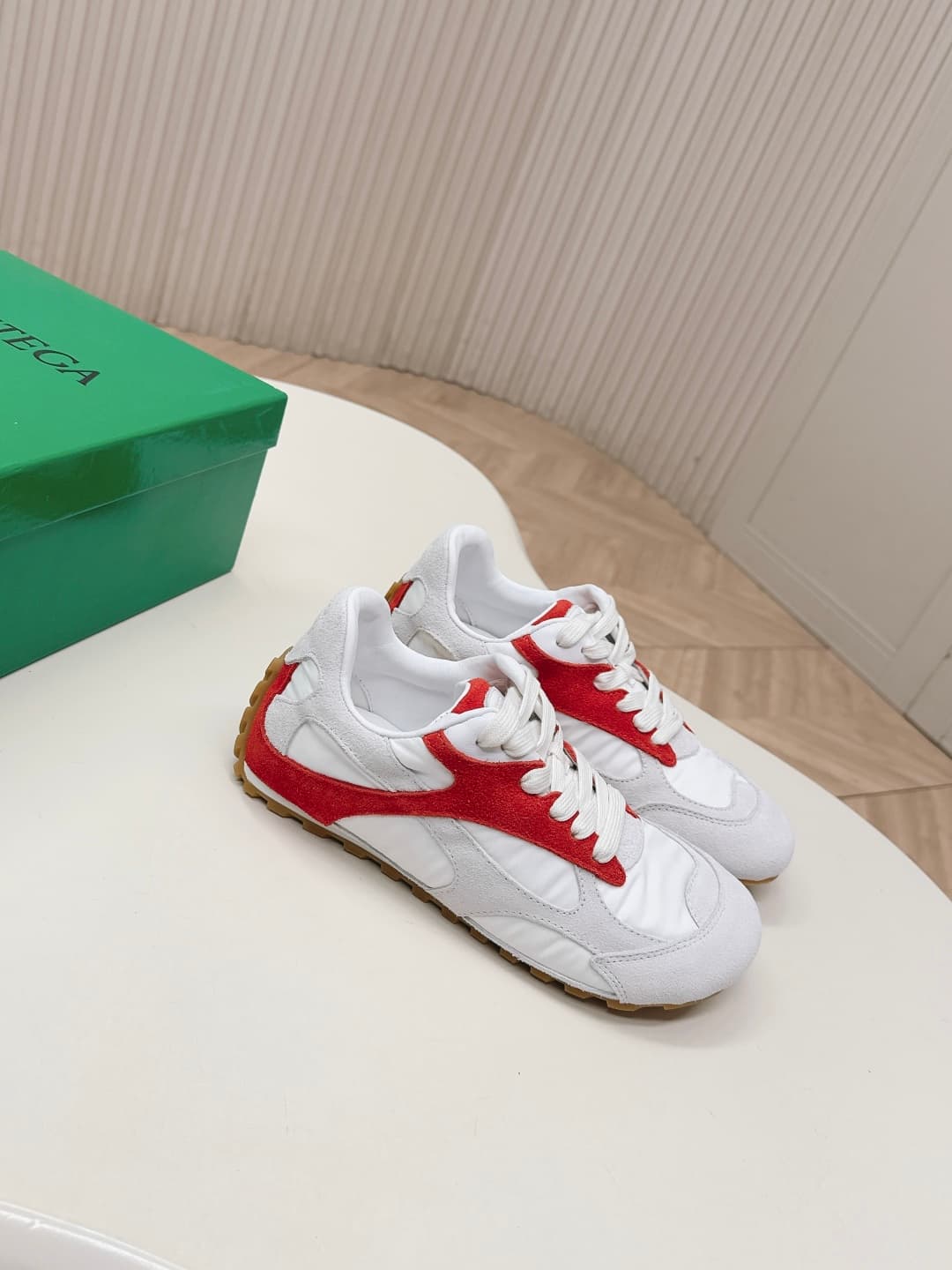 C219 New Collection: Bottega Veneta(2026) New OrbitFlash collection vintage/retro sneakers — image 2
