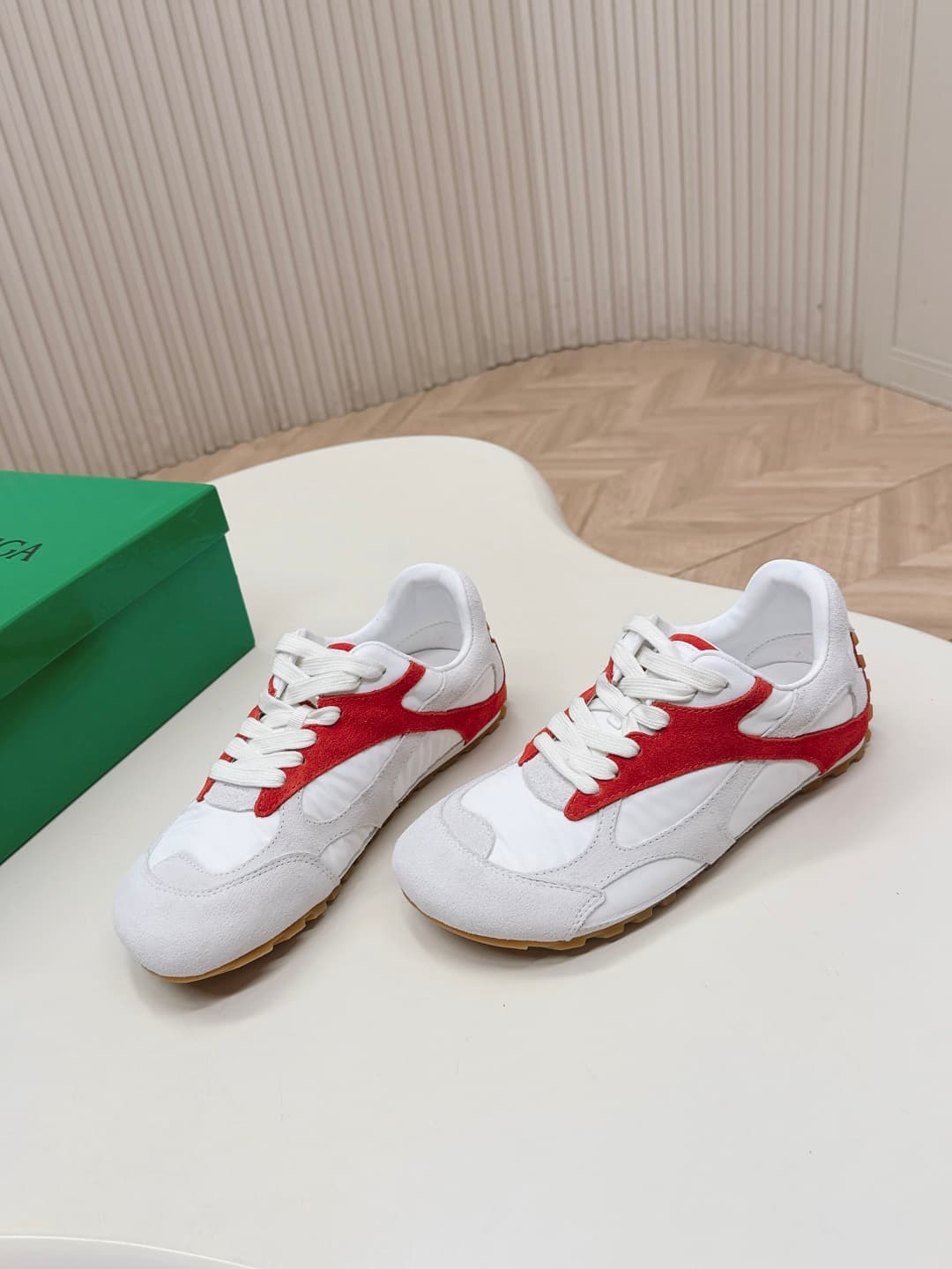 C219 New Collection: Bottega Veneta(2026) New OrbitFlash collection vintage/retro sneakers — image 3