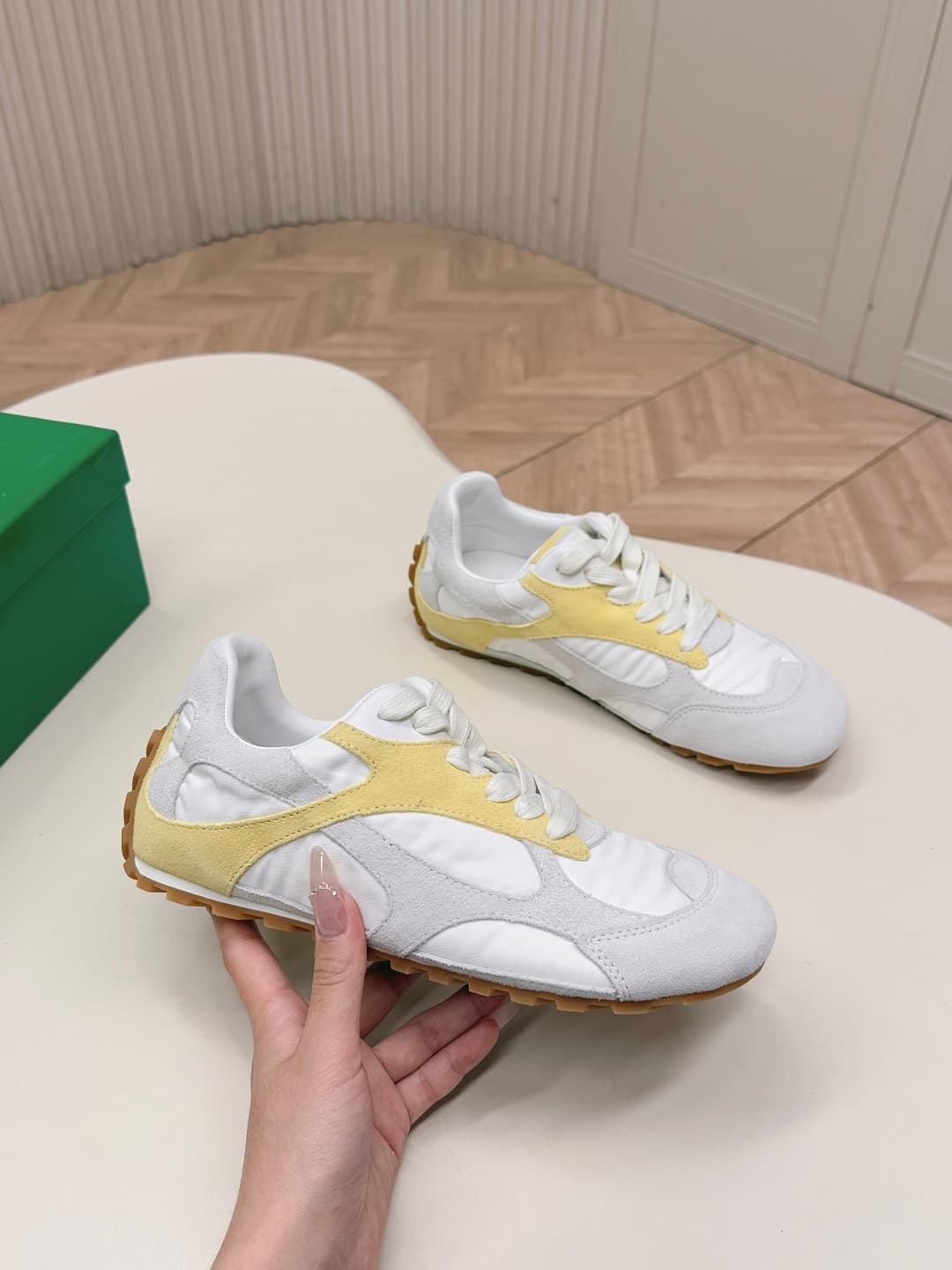 C217 New Collection: Bottega Veneta(2026) New OrbitFlash collection vintage/retro sneakers — image 2