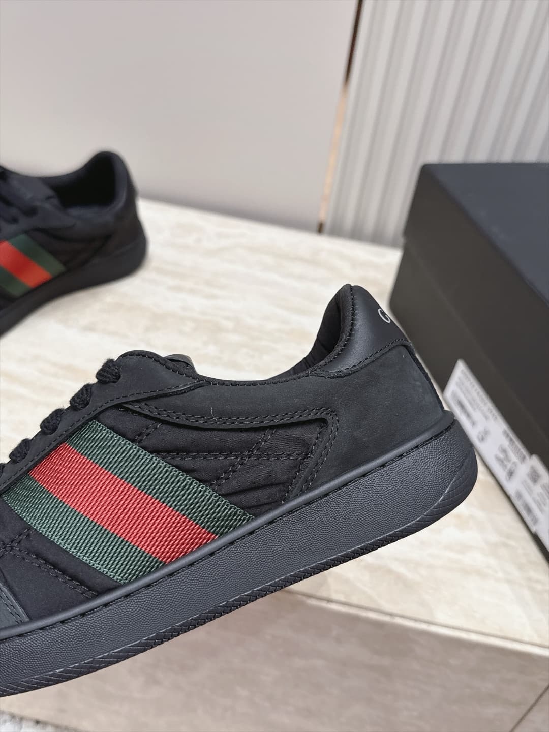 D7030 Latest hot product – Couple-friendly model, Gucci screener casual sneakers. Dirty shoes 2.0 is now available! — image 3