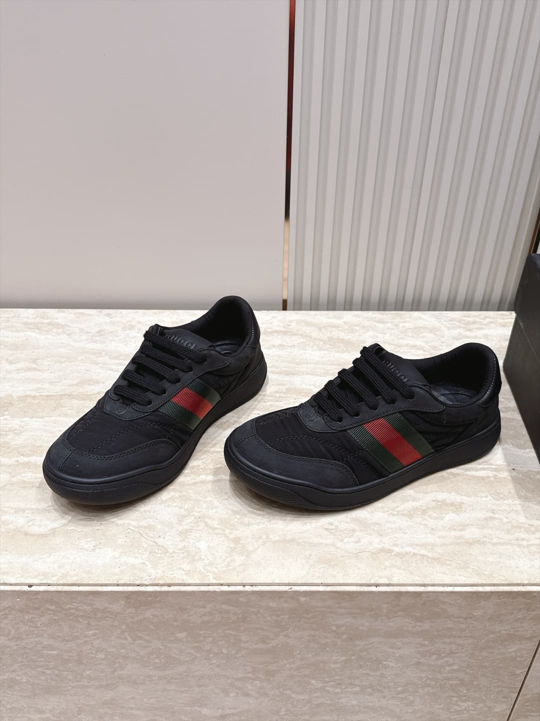 D7030 Latest hot product – Couple-friendly model, Gucci screener casual sneakers. Dirty shoes 2.0 is now available! — image 2