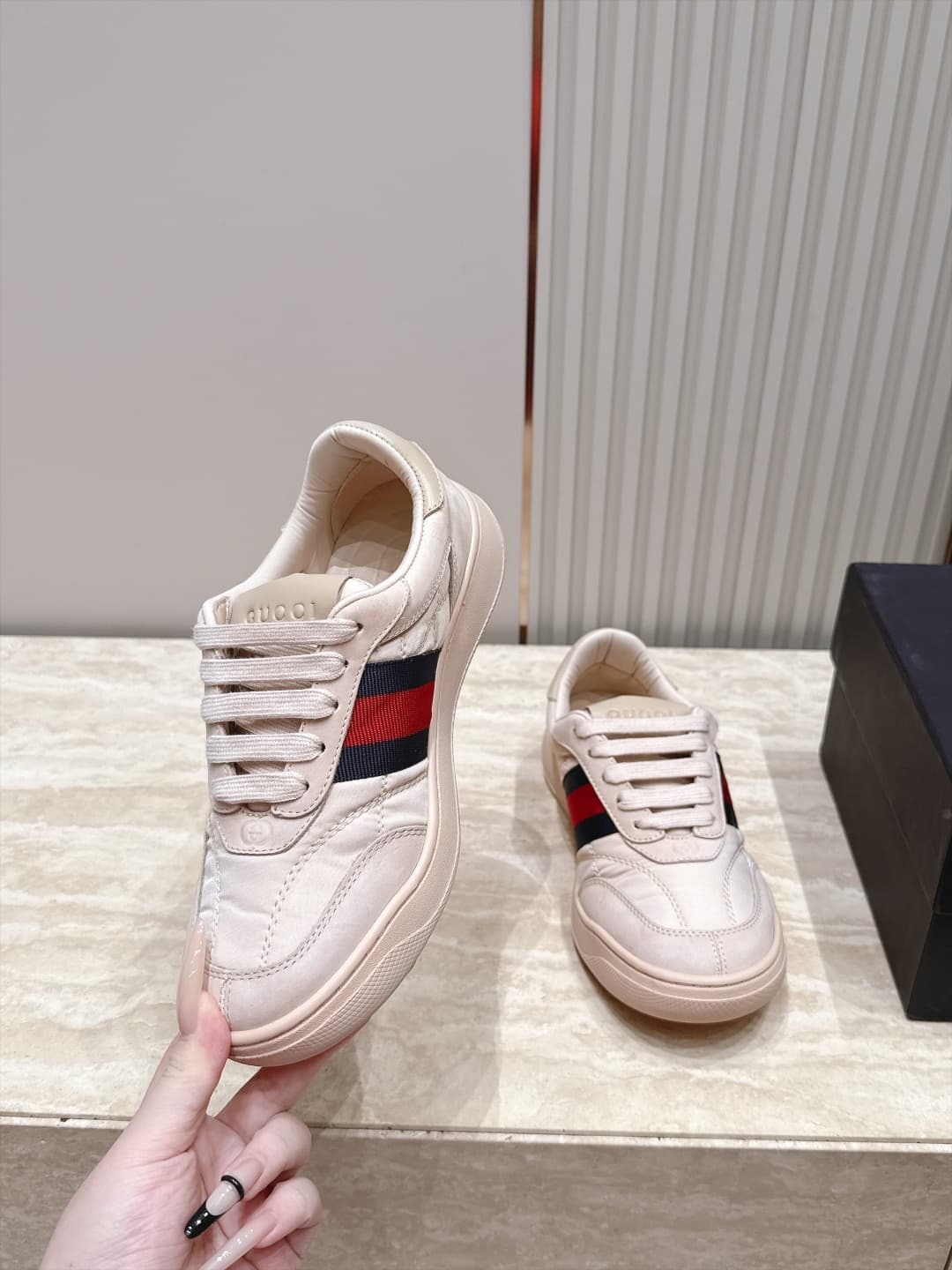 D7029 Latest hot product – Couple-themed Gucci screener casual sports shoes. The dirty shoes 2.0 have been launched! — image 3