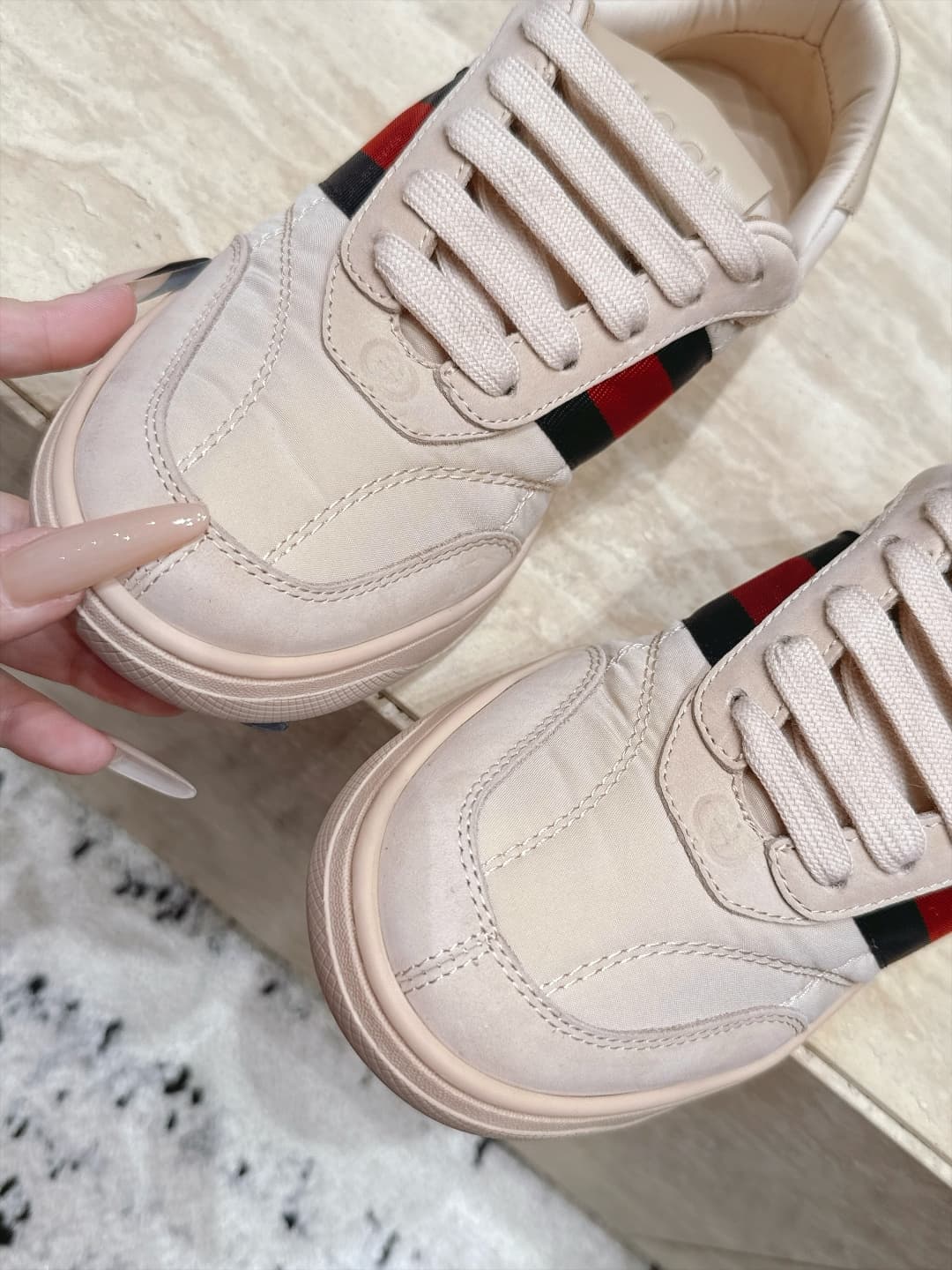 D7029 Latest hot product – Couple-themed Gucci screener casual sports shoes. The dirty shoes 2.0 have been launched! — image 7