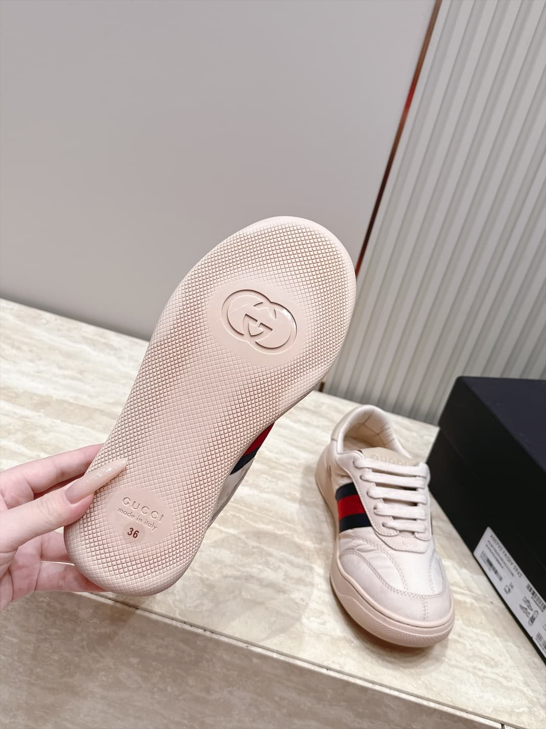 D7029 Latest hot product – Couple-themed Gucci screener casual sports shoes. The dirty shoes 2.0 have been launched! — image 6
